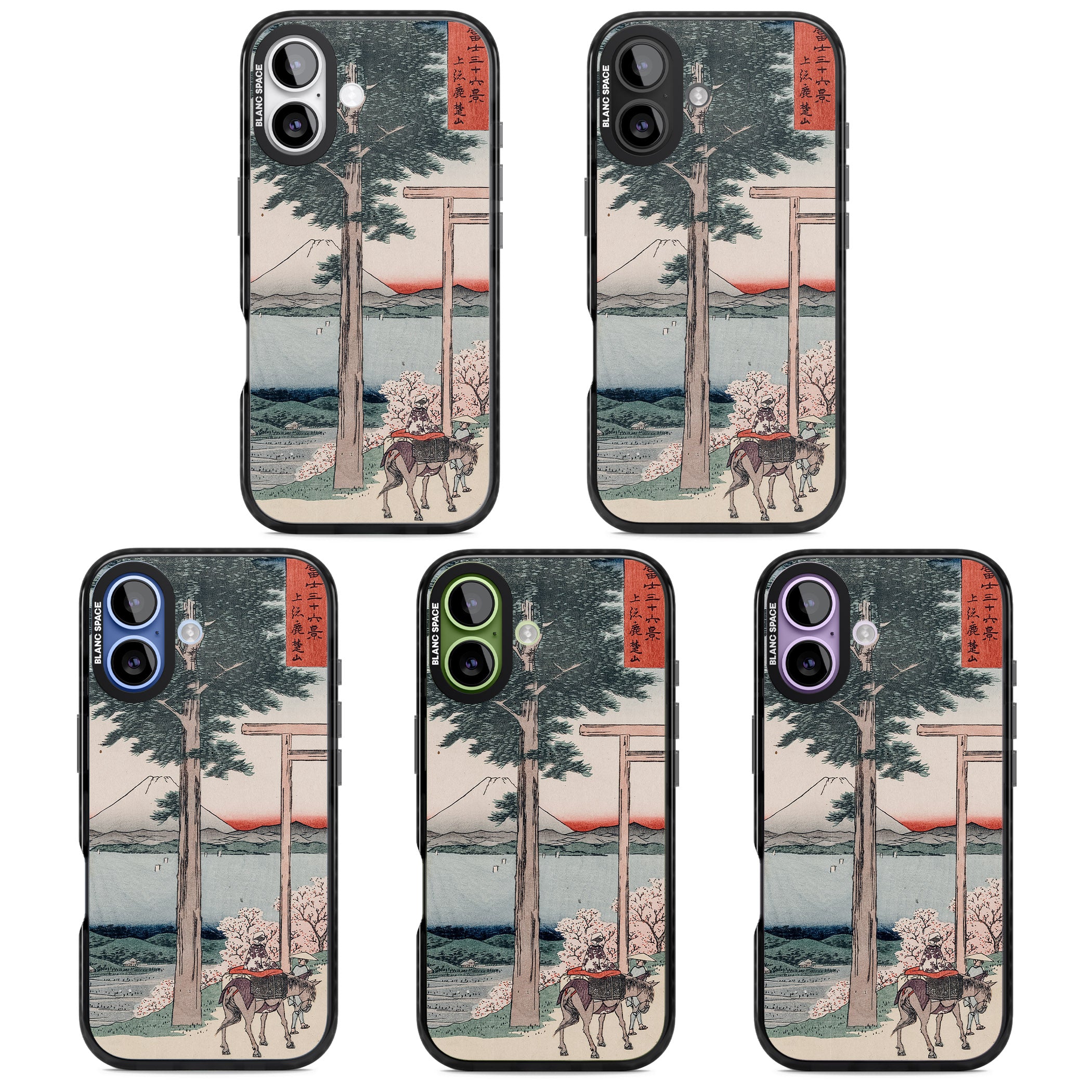 Gates To Mt. Fuji iPhone 17 Impact Pro Black Phone Case APT Impact Protection