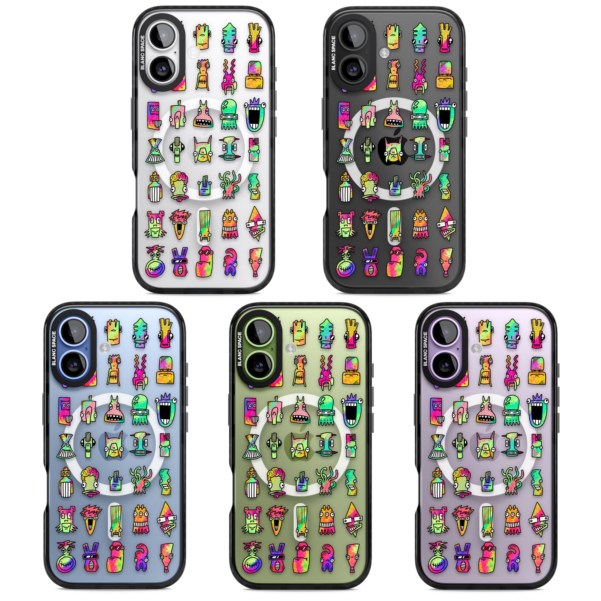 Splashy Friends iPhone 17 Impact Pro Black Phone Case APT Impact Protection