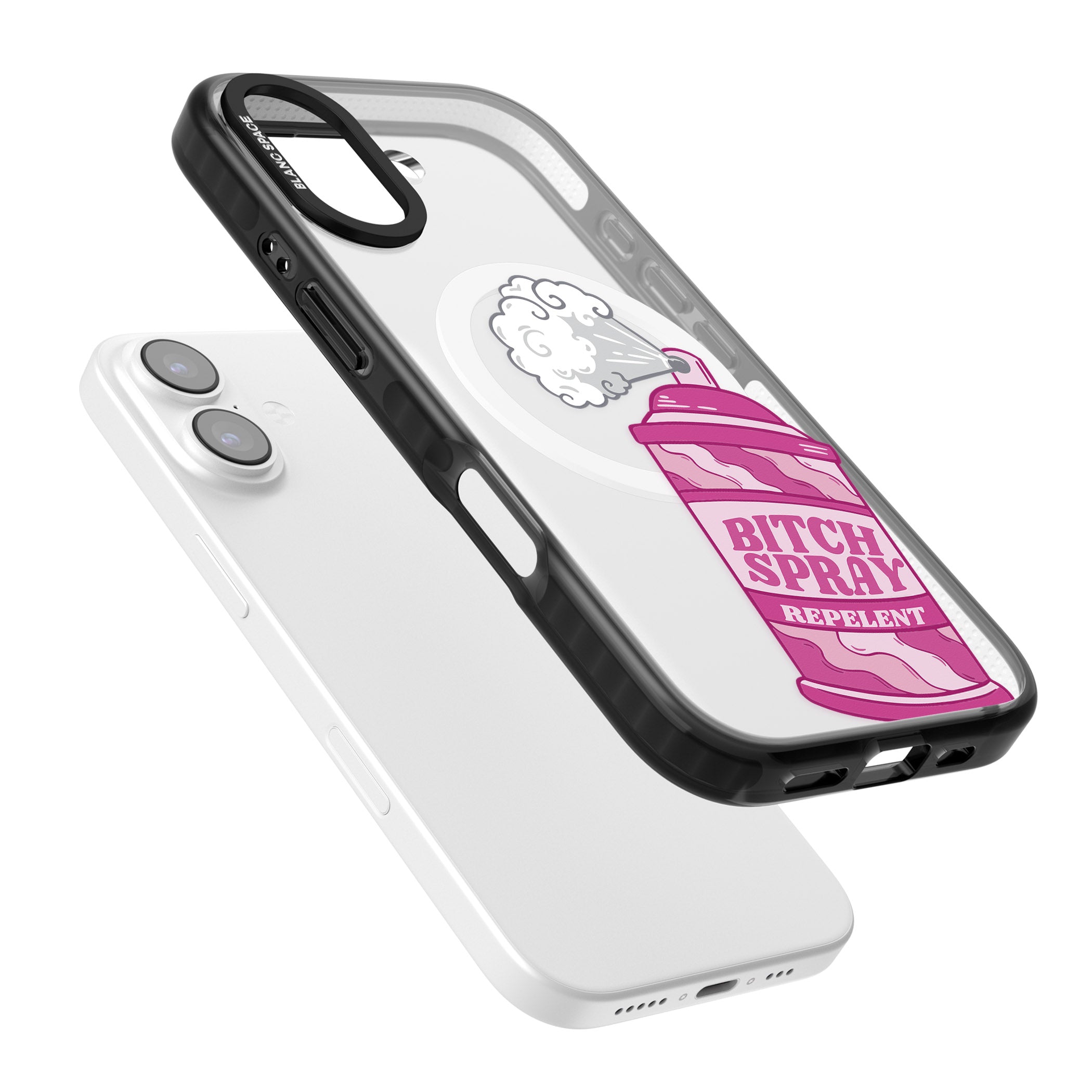 B*Tch Spray iPhone 17 Impact Pro Black Phone Case Colours