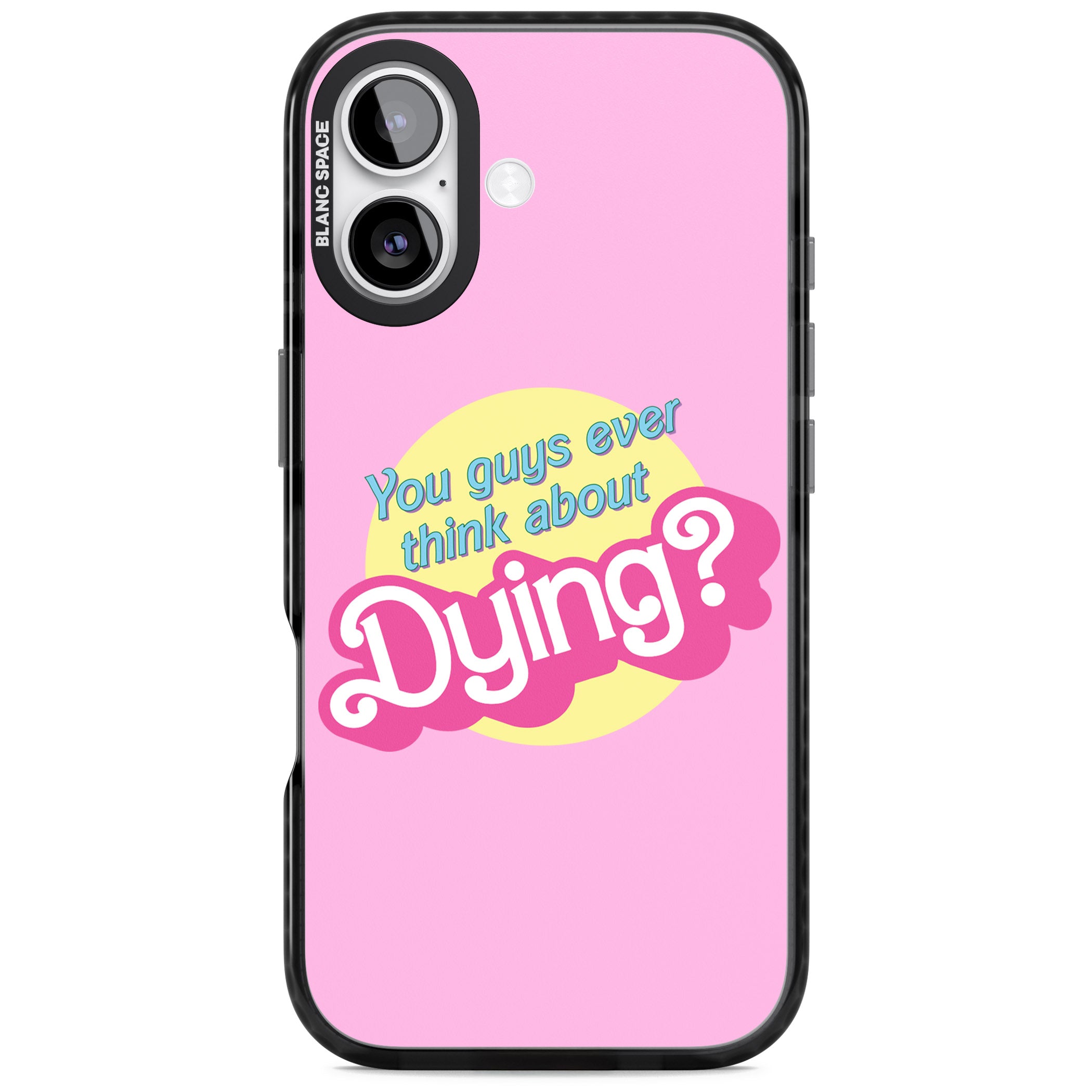 Ever Think About Dying? iPhone 17 Impact Pro Black Phone Case