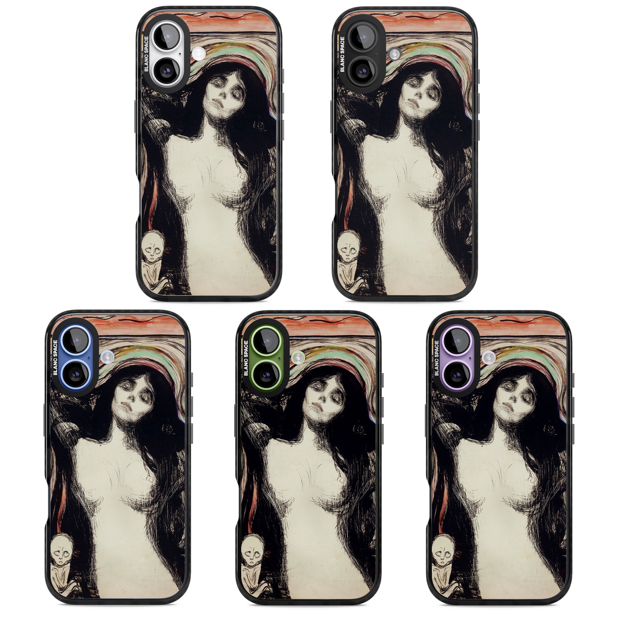 Madonna iPhone 17 Impact Pro Black Phone Case APT Impact Protection