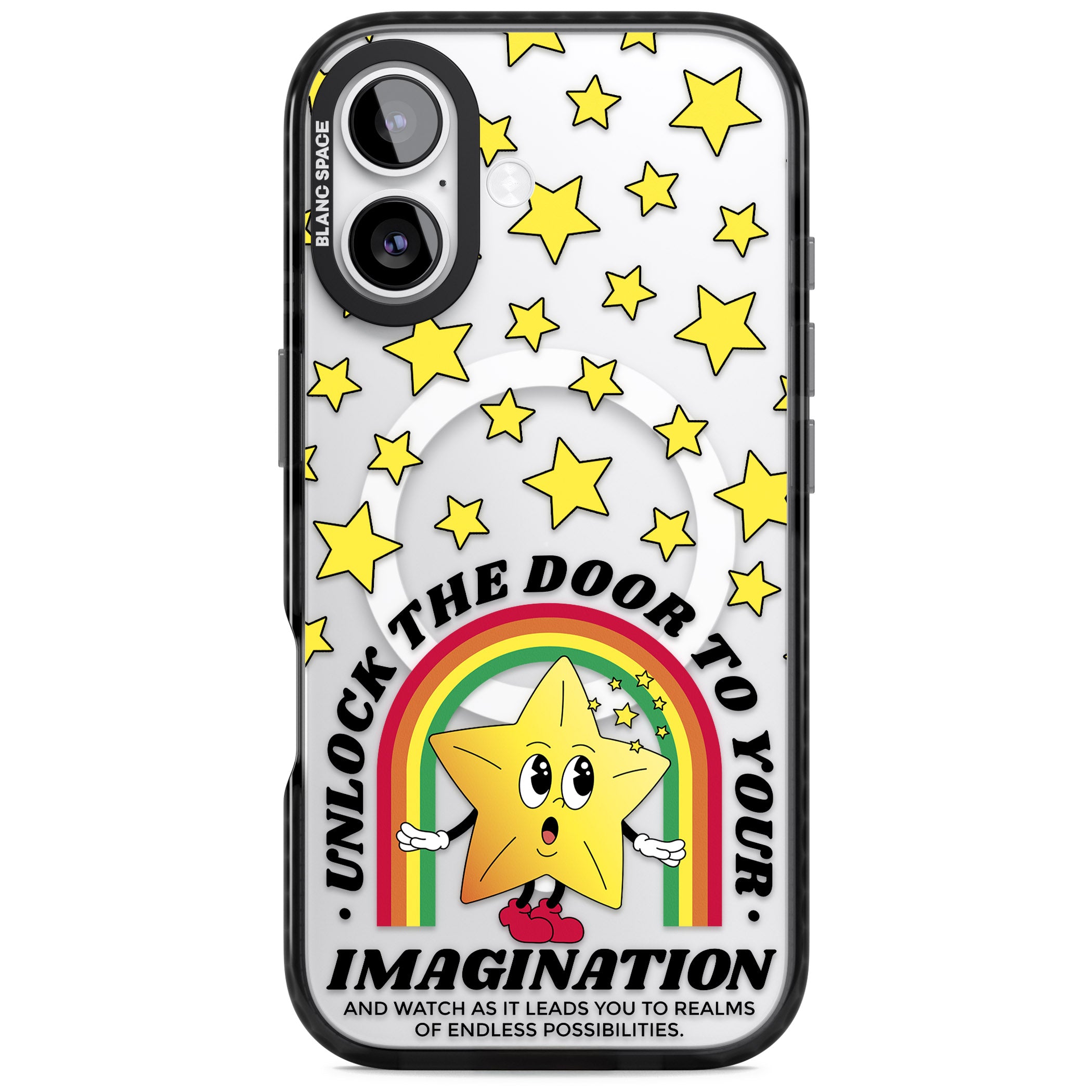 Imagination iPhone 17 Impact Pro Black Phone Case