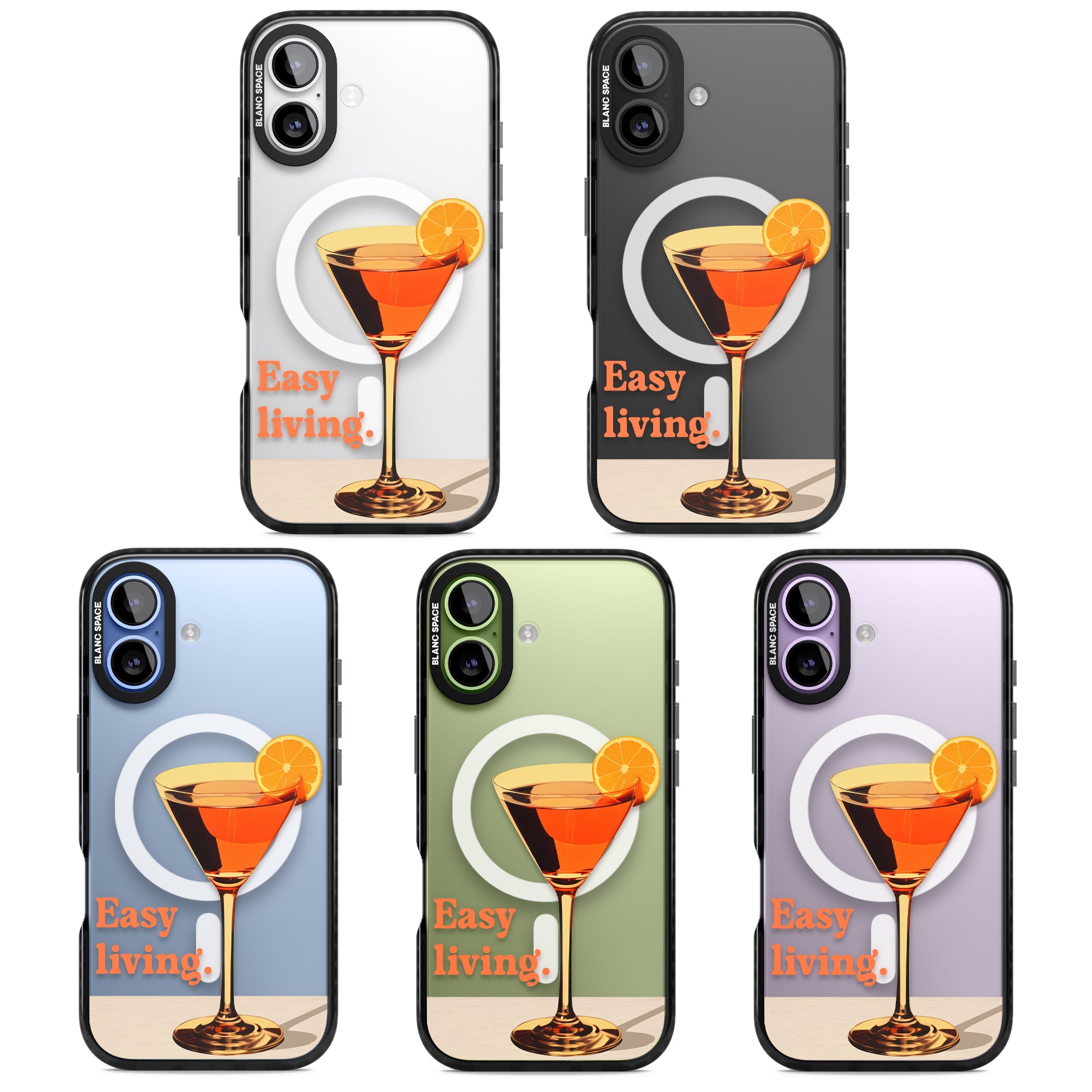 Easy Living iPhone 17 Impact Pro Black Phone Case APT Impact Protection