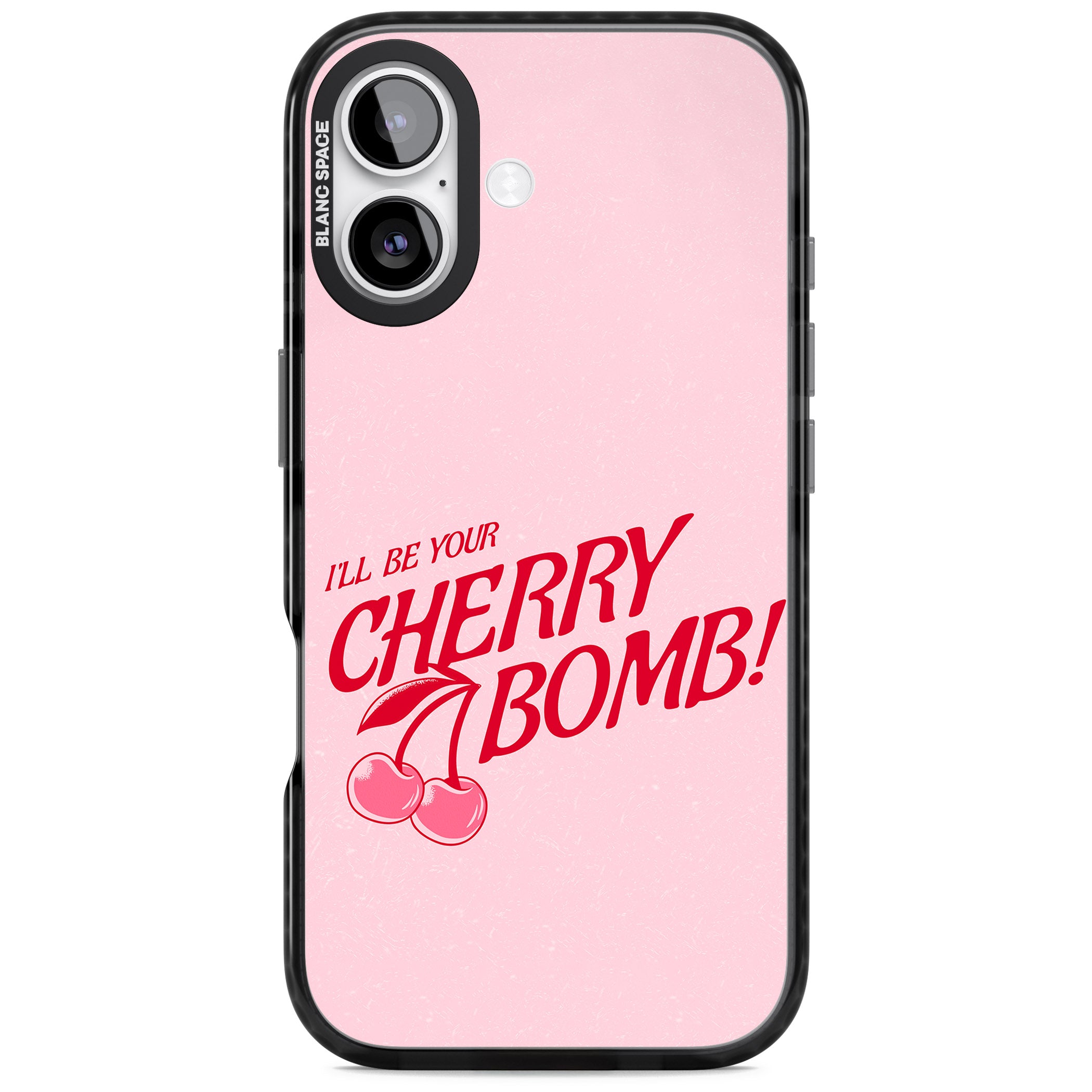 Your Cherry Bomb iPhone 17 Impact Pro Black Phone Case
