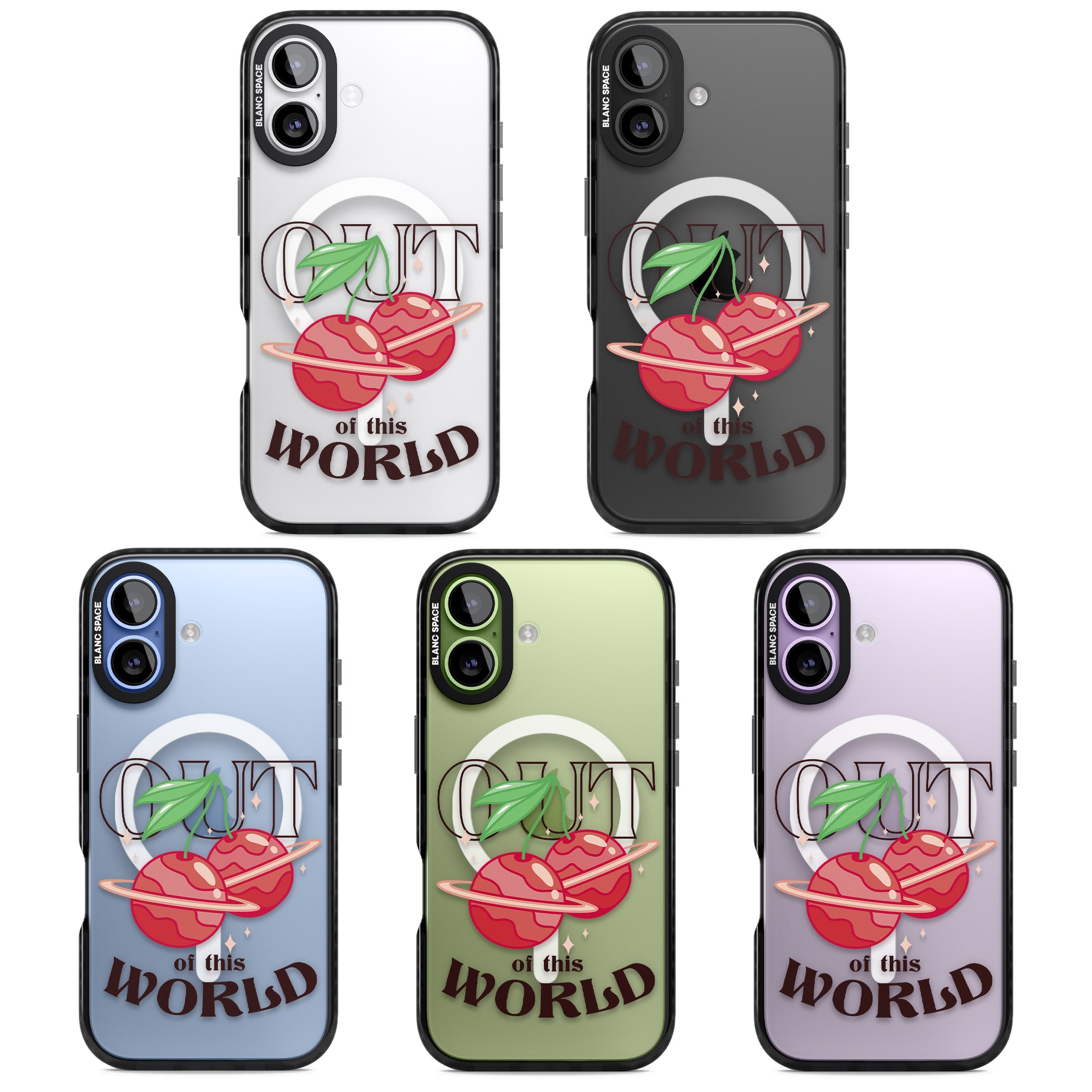 Out Of This World iPhone 17 Impact Pro Black Phone Case APT Impact Protection