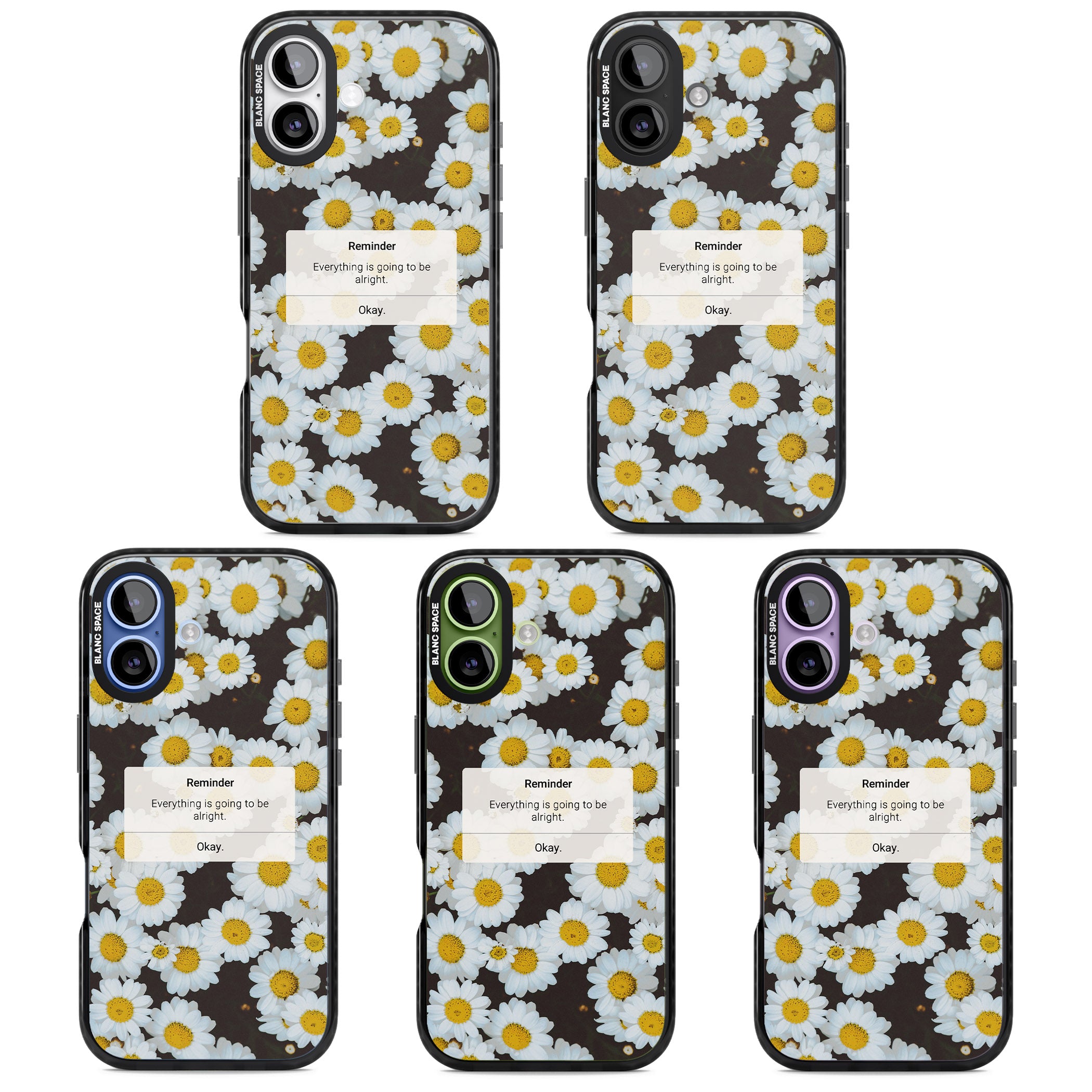 Daisy Reminder iPhone 17 Impact Pro Black Phone Case APT Impact Protection