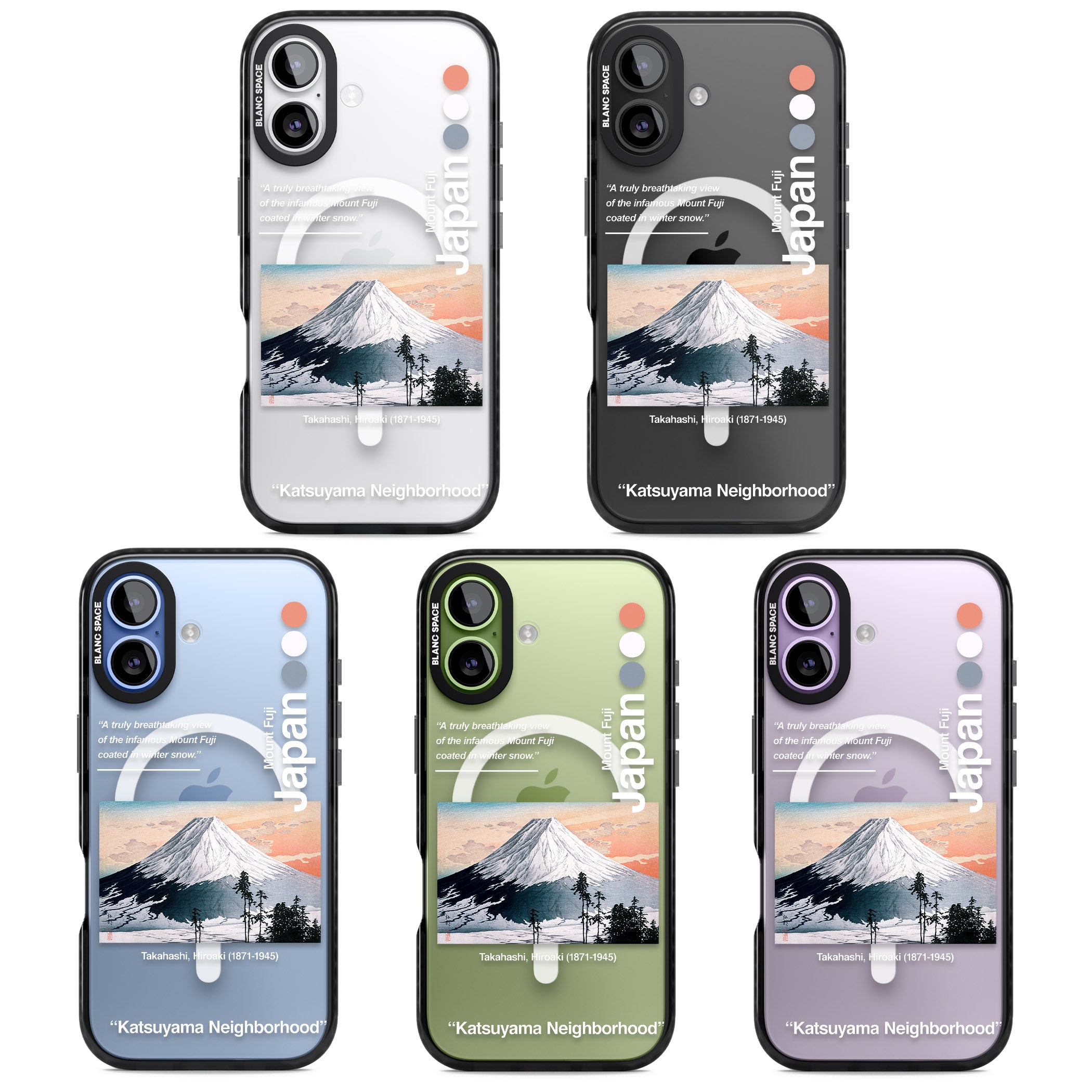 Katsuyama Neighborhood iPhone 17 Impact Pro Black Phone Case APT Impact Protection