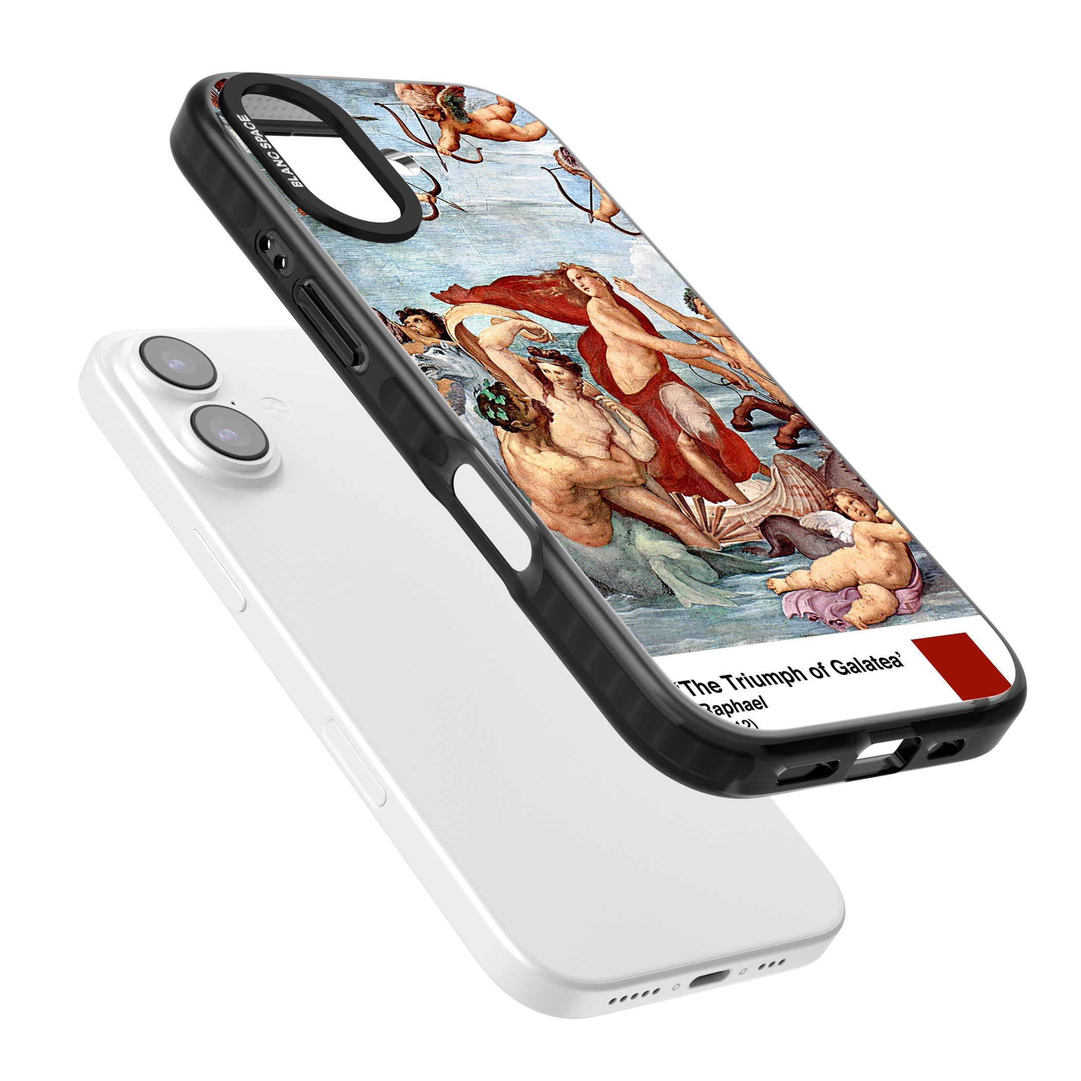 The Triumph Of Galatea iPhone 17 Impact Pro Black Phone Case Colours