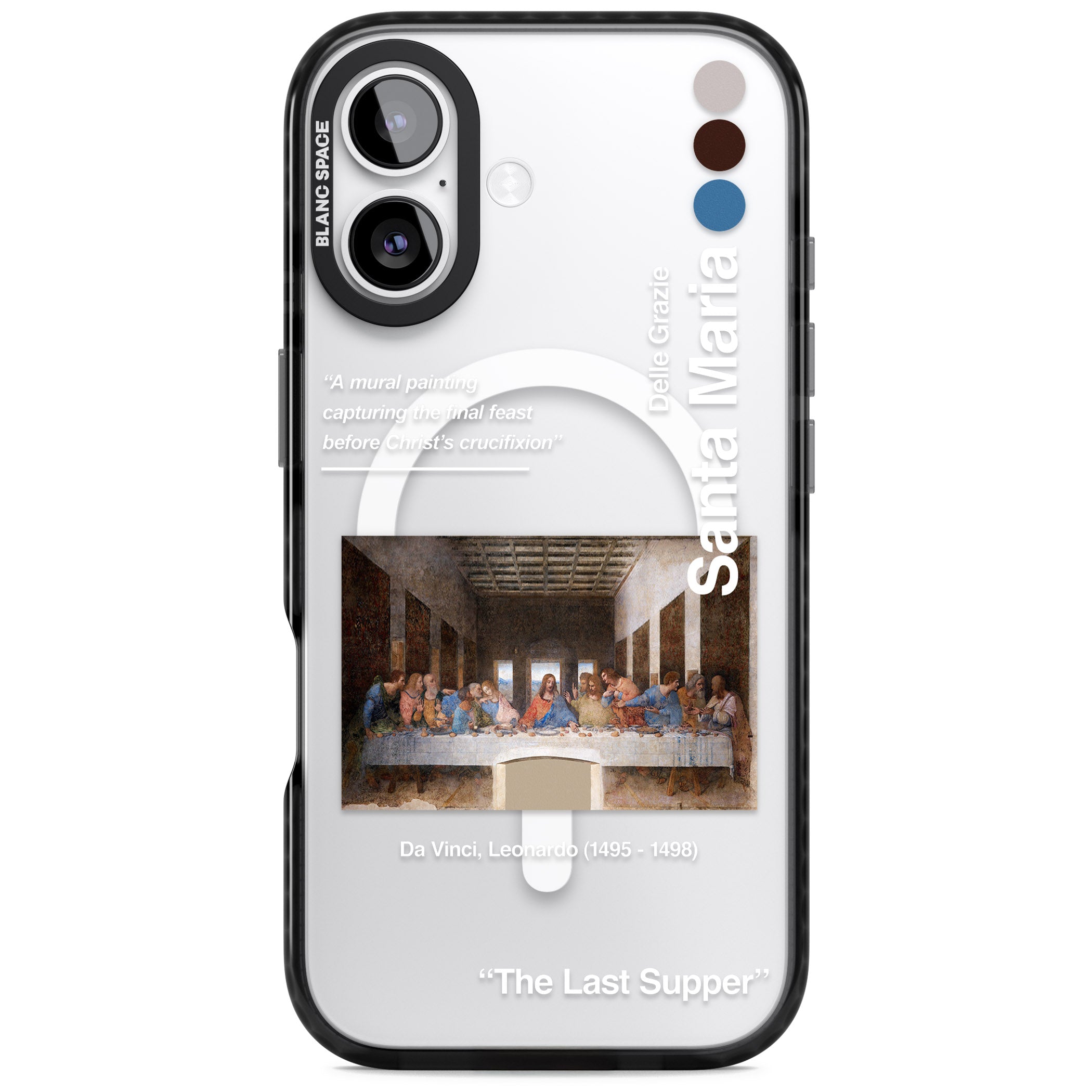 The Last Supper iPhone 17 Impact Pro Black Phone Case