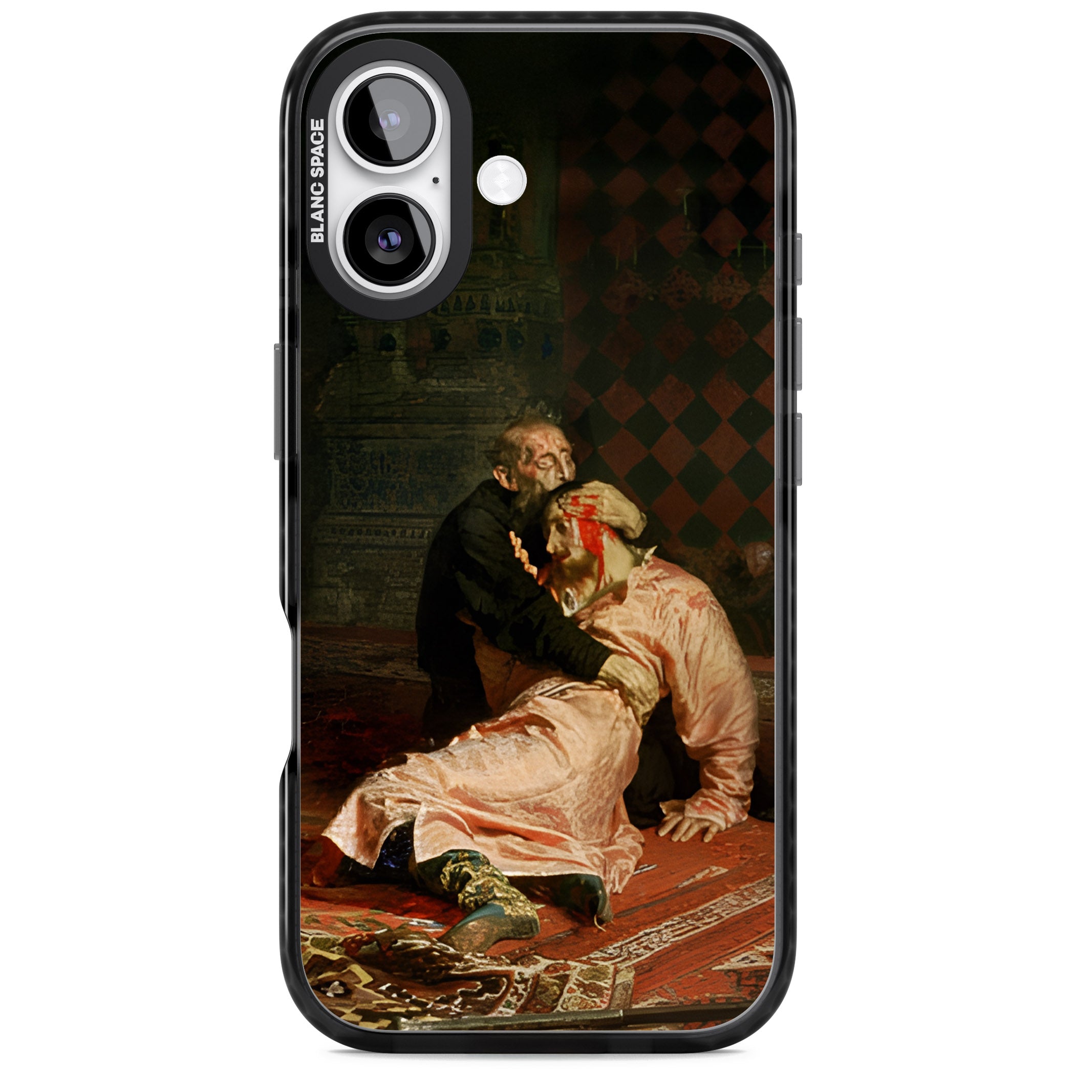 Ivan The Terrible & His Son iPhone 17 Impact Pro Black Phone Case