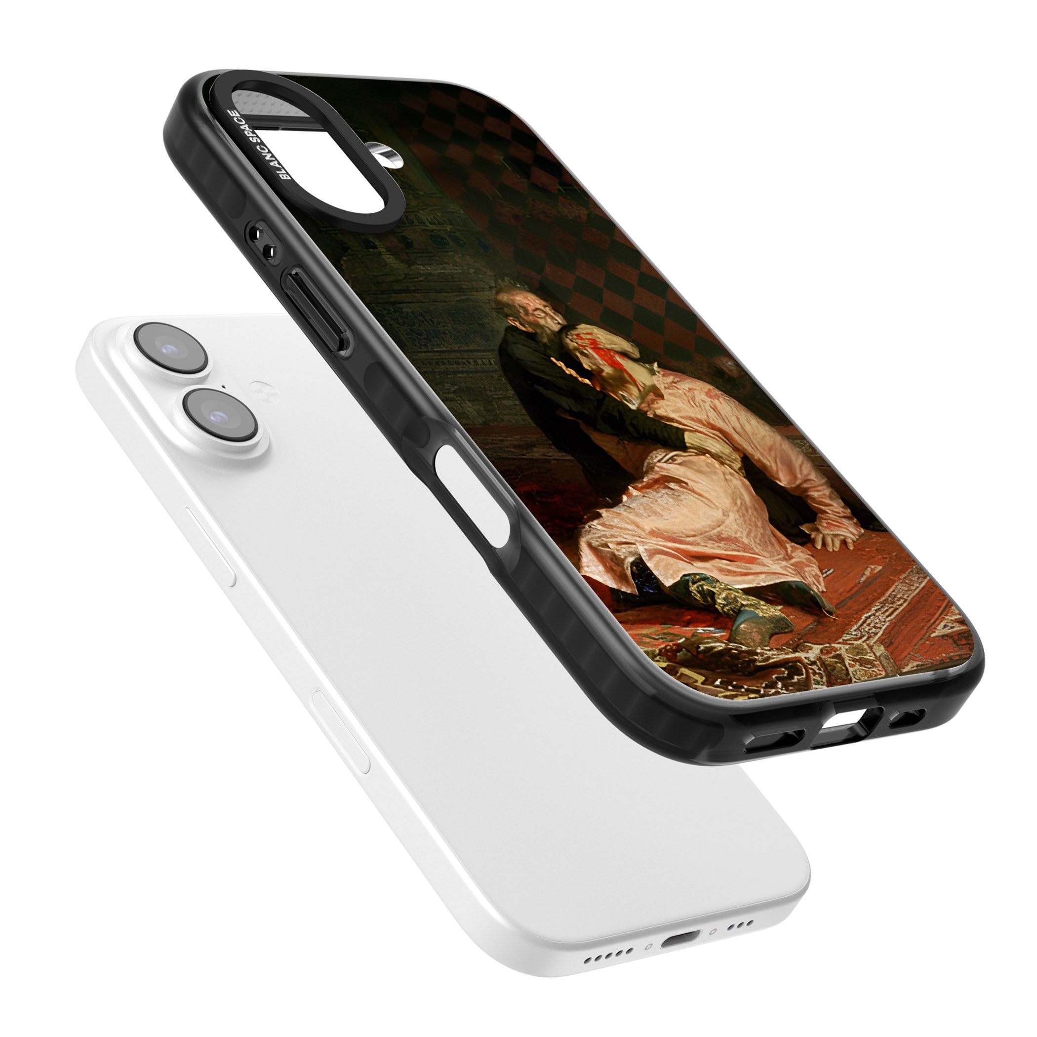 Ivan The Terrible & His Son iPhone 17 Impact Pro Black Phone Case Colours