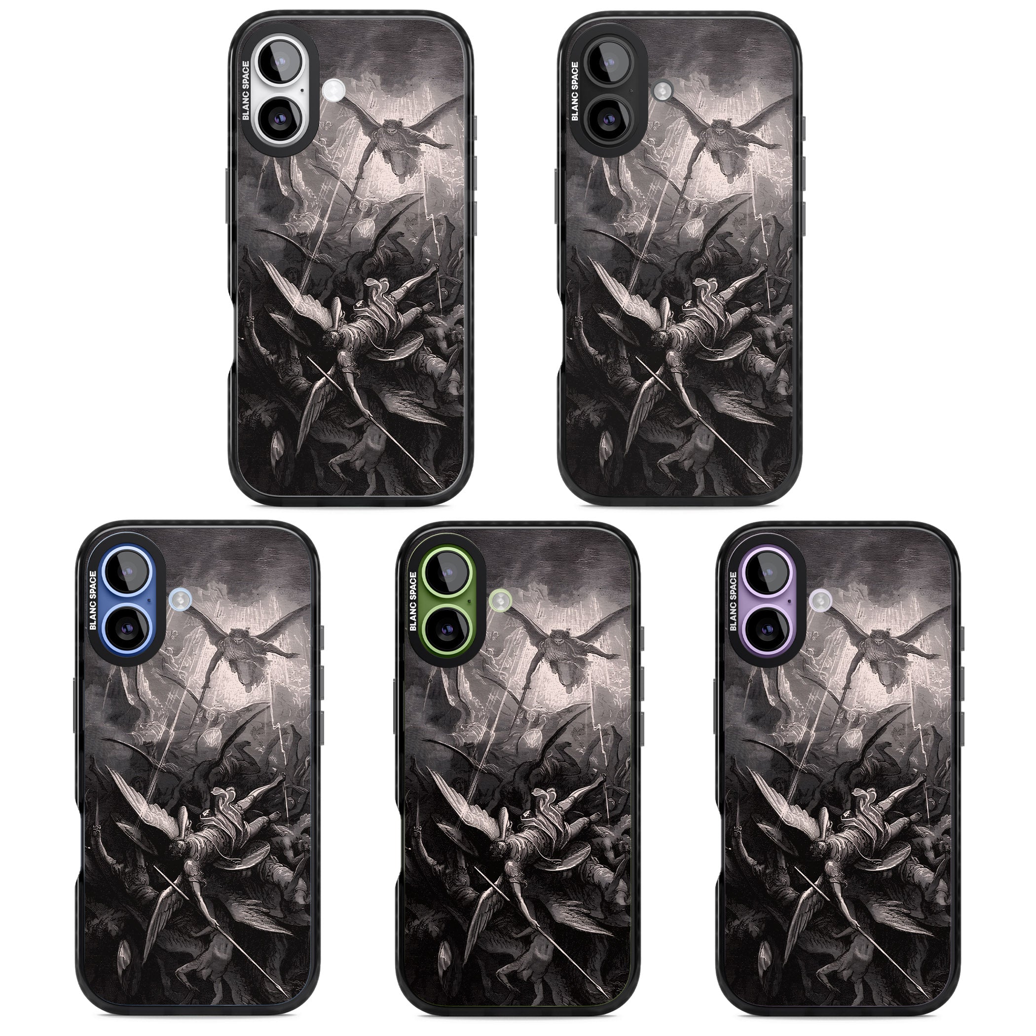 Paradise Lost iPhone 17 Impact Pro Black Phone Case APT Impact Protection