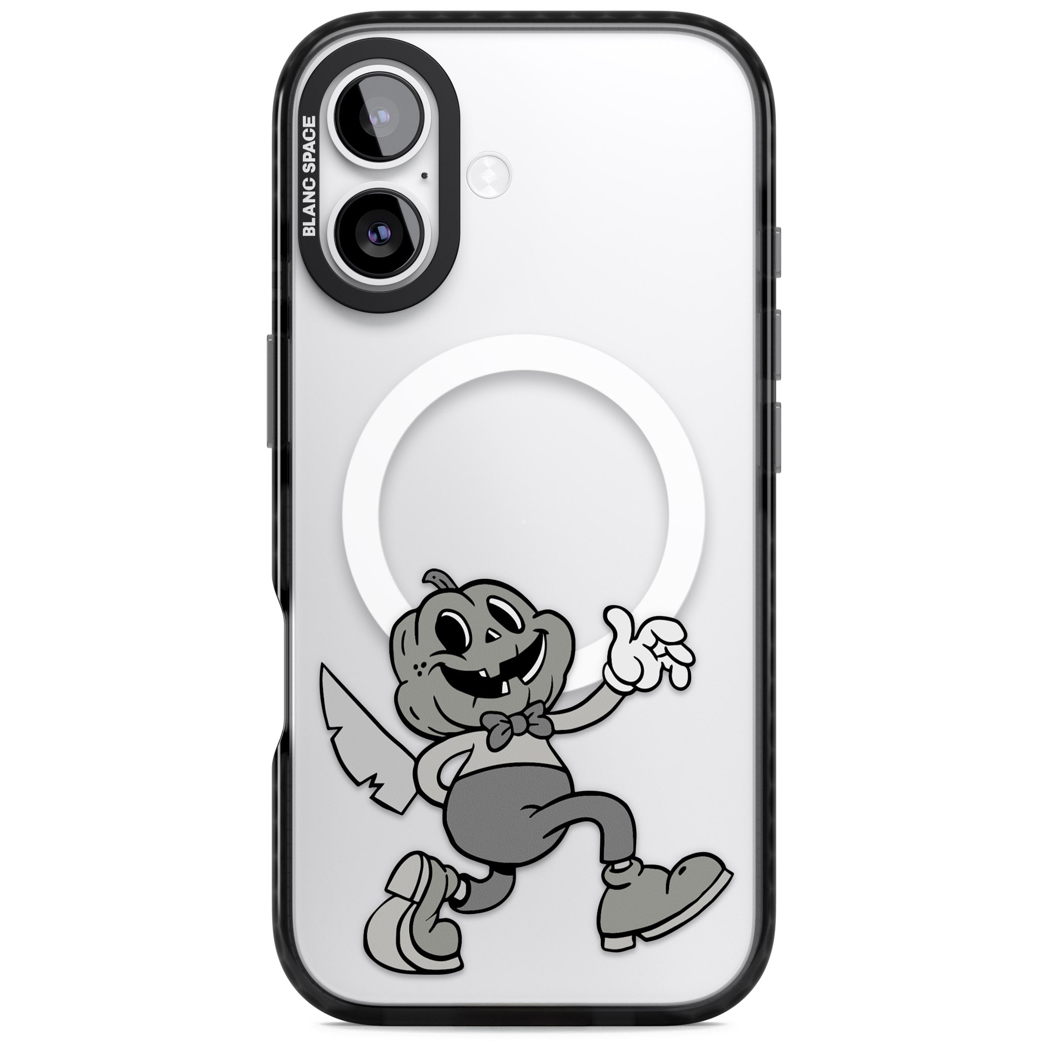 Jack O' Slasher iPhone 17 Impact Pro Black Phone Case