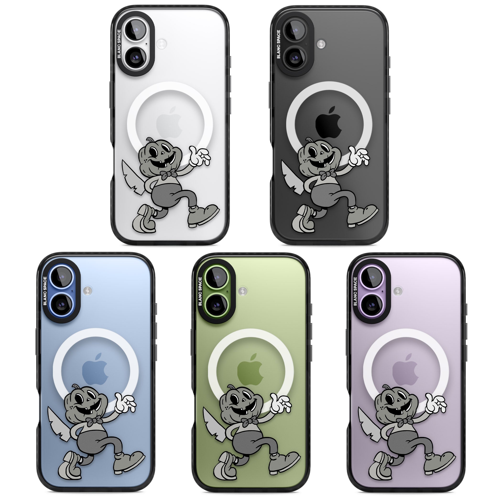 Jack O' Slasher iPhone 17 Impact Pro Black Phone Case APT Impact Protection