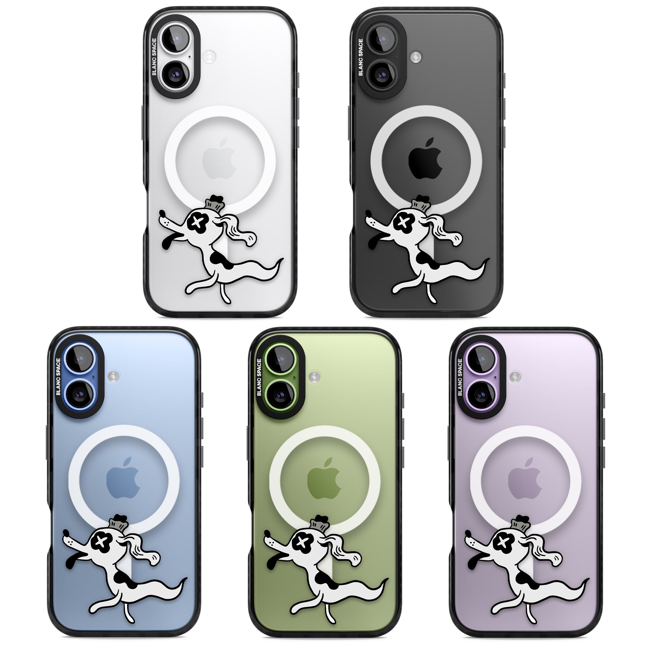 Dog Spirit iPhone 17 Impact Pro Black Phone Case APT Impact Protection