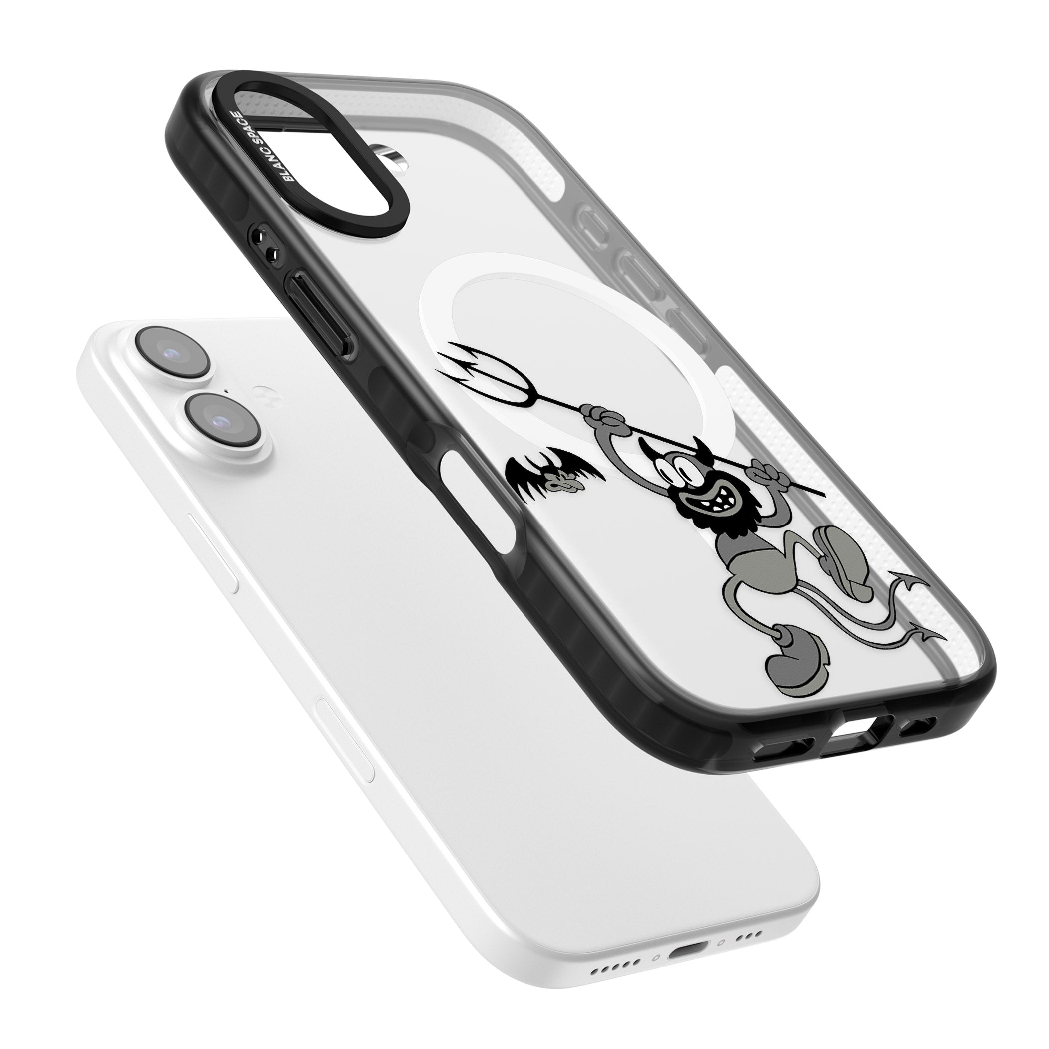 Dancing Devil iPhone 17 Impact Pro Black Phone Case Colours