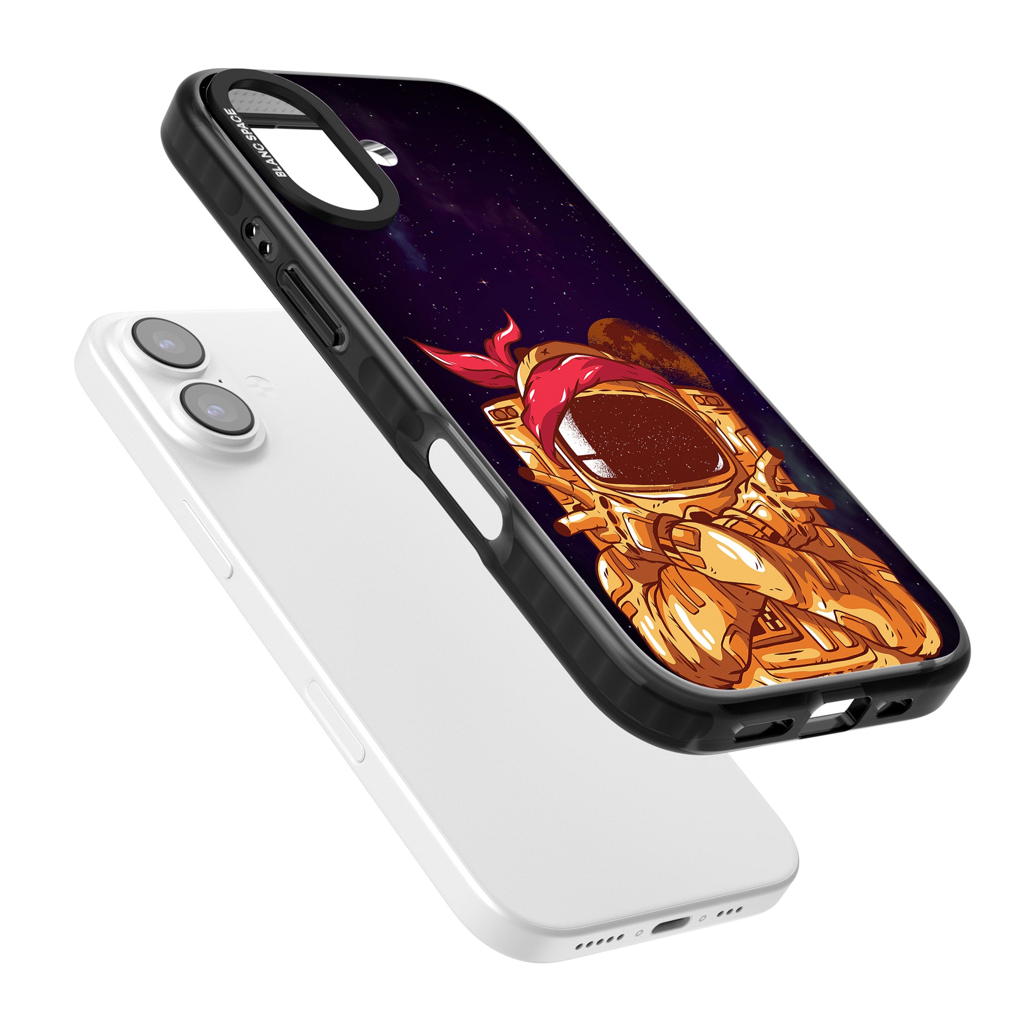 Space Gangster iPhone 17 Impact Pro Black Phone Case Colours