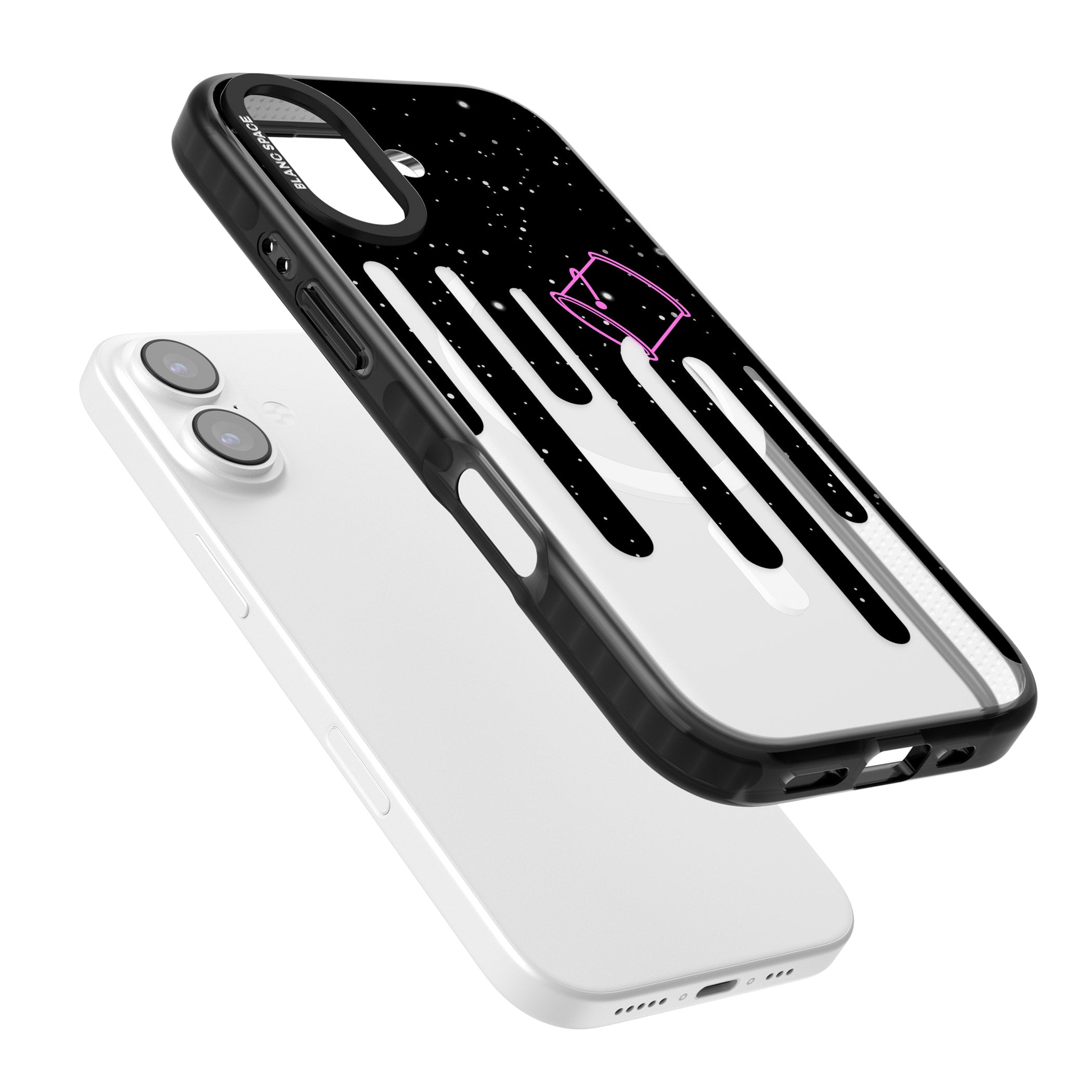 Cosmic Drip iPhone 17 Impact Pro Black Phone Case Colours