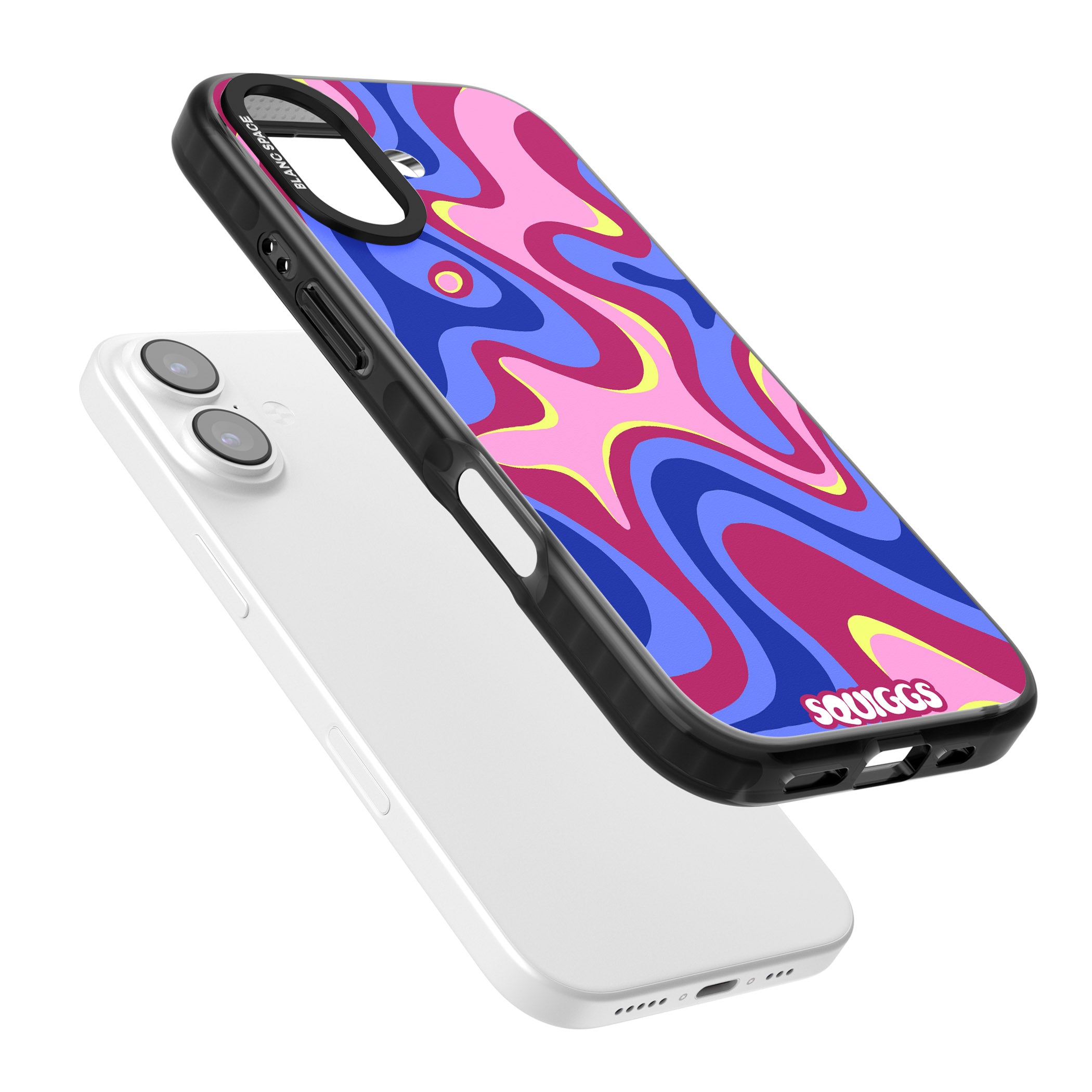 Blue Lava iPhone 17 Impact Pro Black Phone Case Colours
