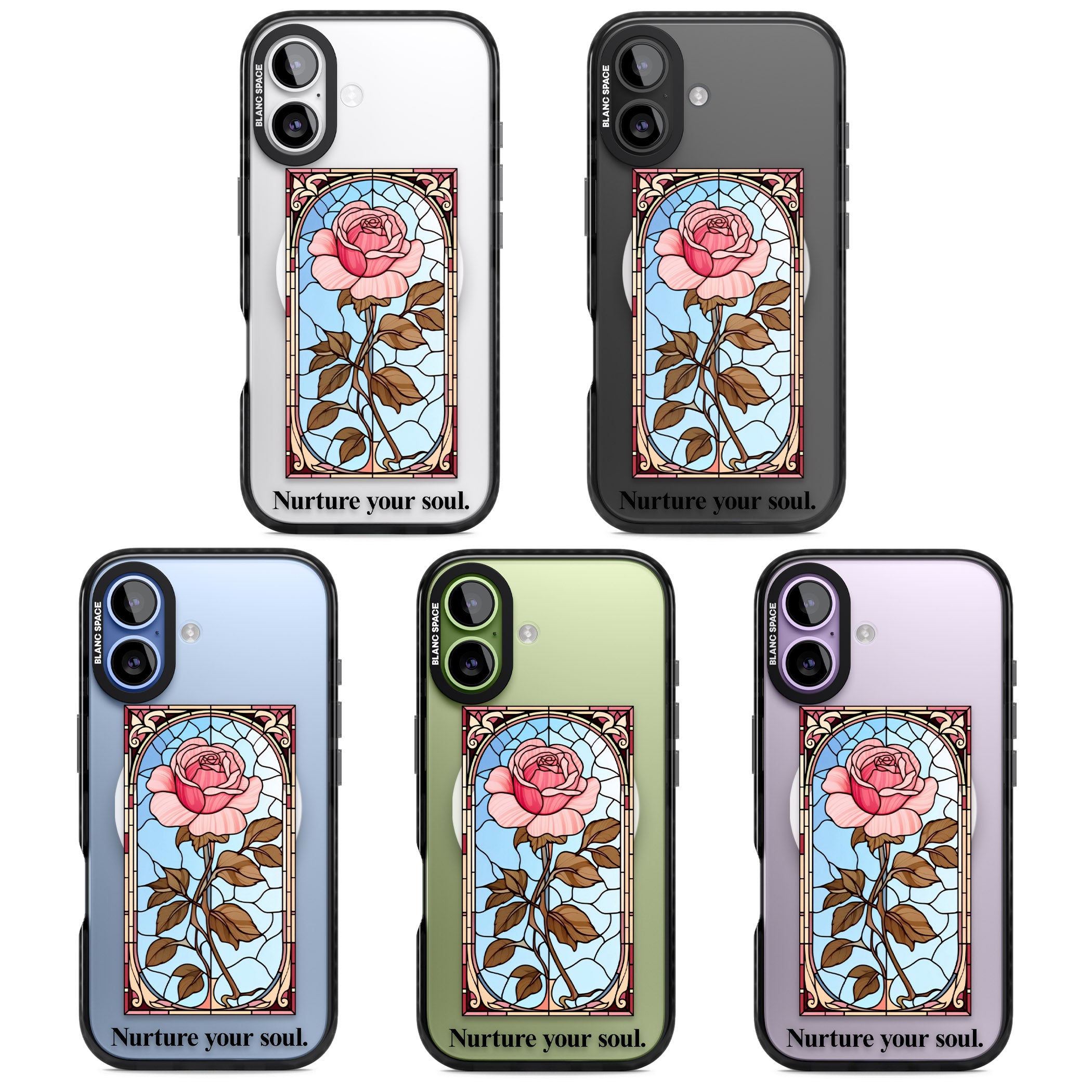 Nurture Your Soul iPhone 17 Impact Pro Black Phone Case APT Impact Protection