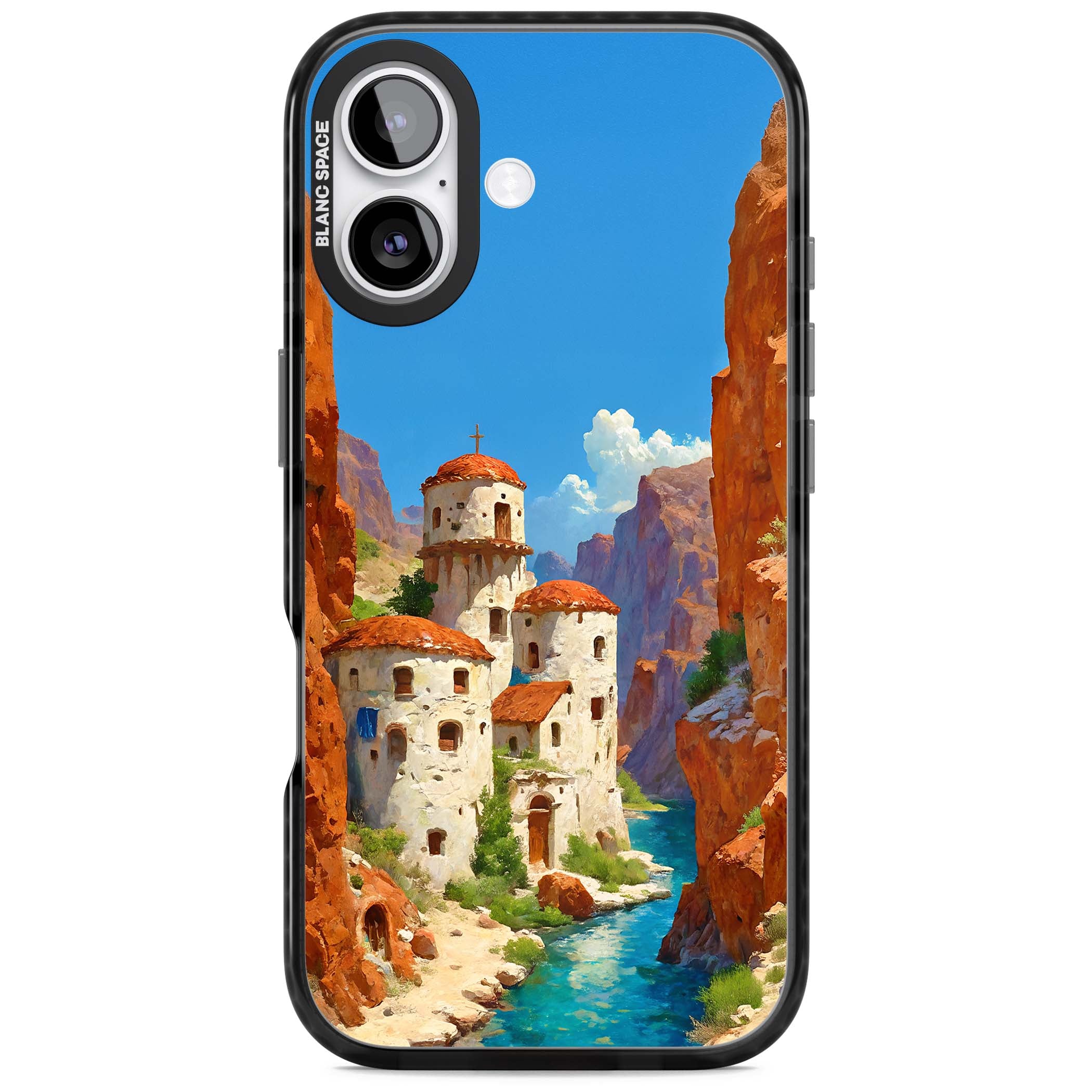 Canyon Haven for her iPhone case | Black Impact Magsafe case for iPhone 17