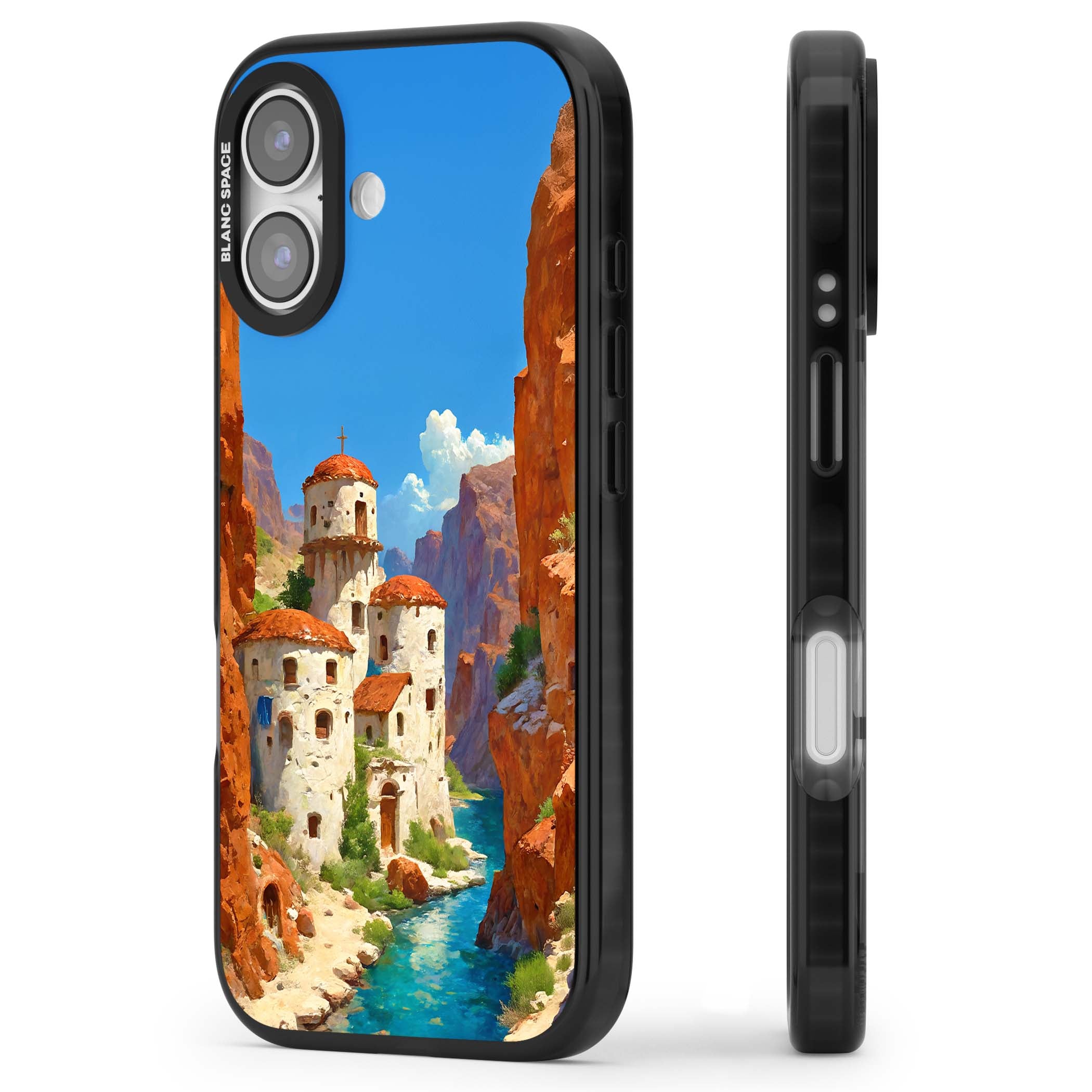 Canyon Haven for her iPhone case | Black Impact Magsafe case for iPhone 17