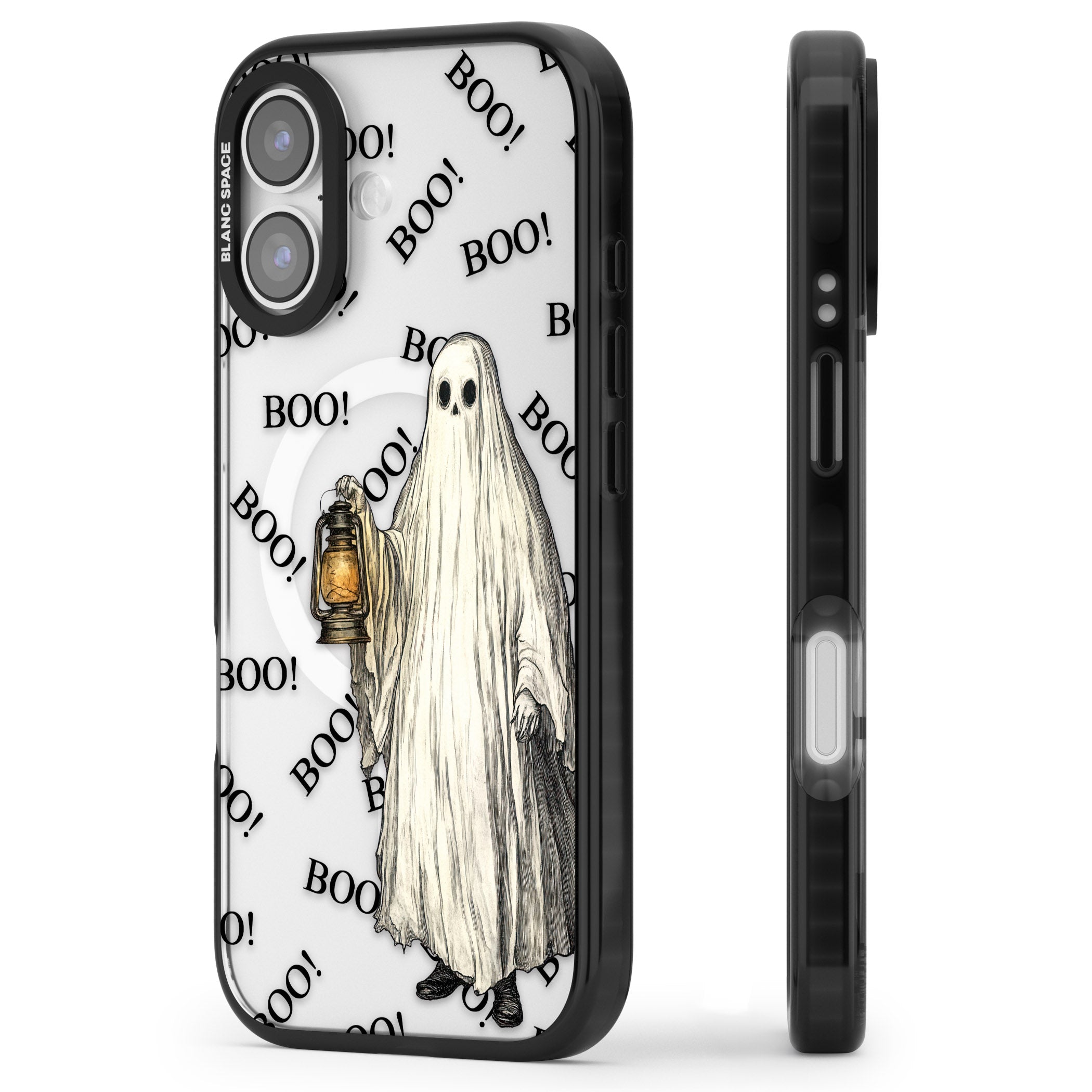 Light The Way iPhone 17 Impact Pro Black Phone Case Side Profile