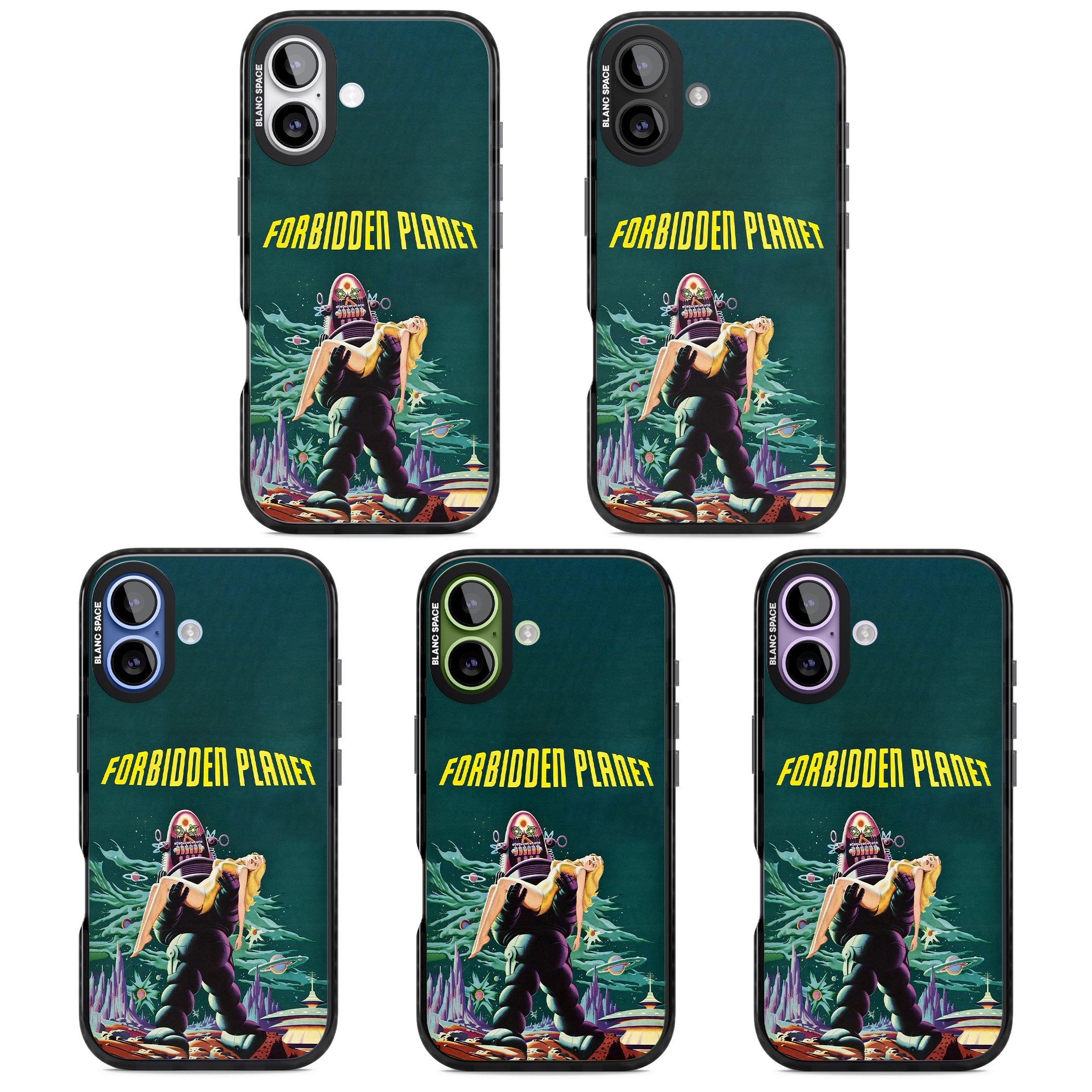 Forbidden Planet Poster iPhone 17 Impact Pro Black Phone Case APT Impact Protection