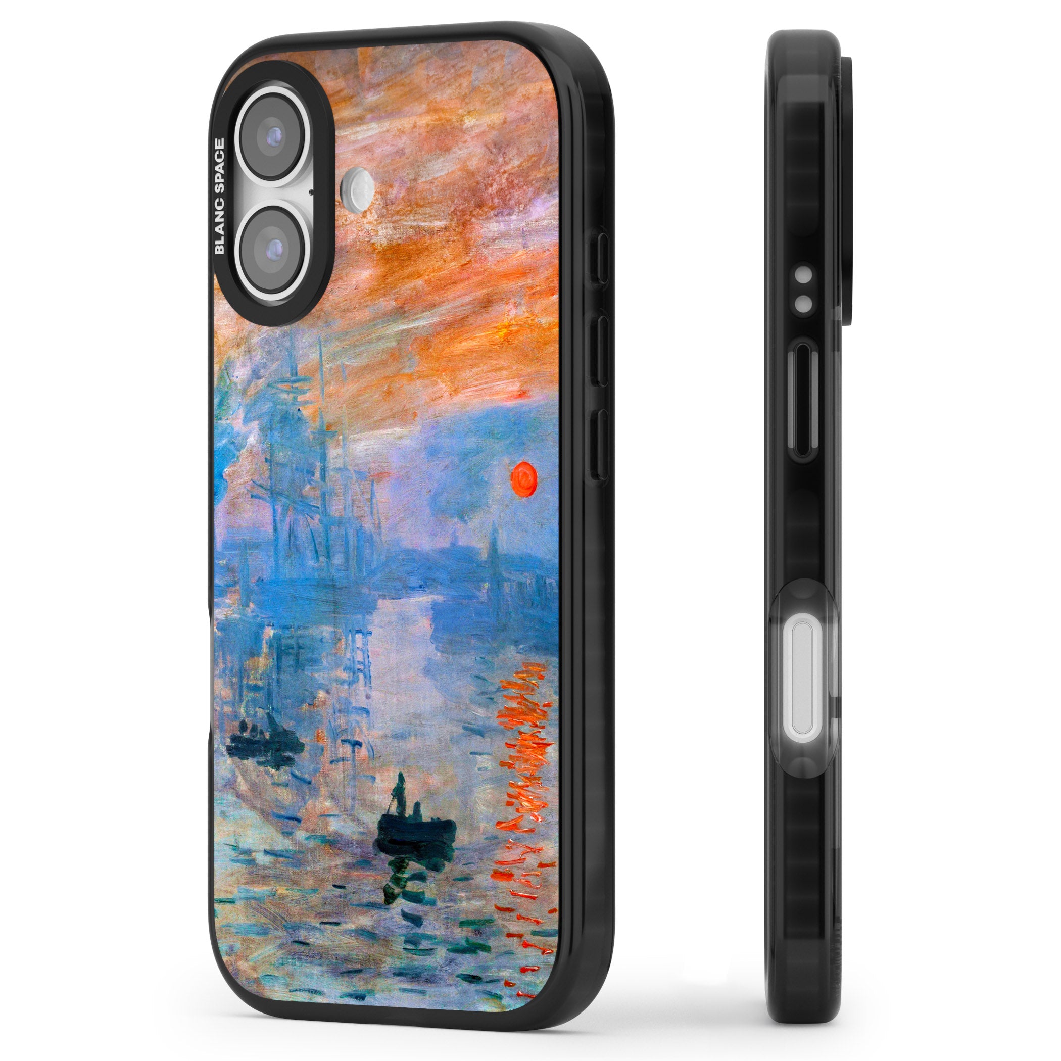 Impression, Sunrise iPhone 17 Impact Pro Black Phone Case Side Profile