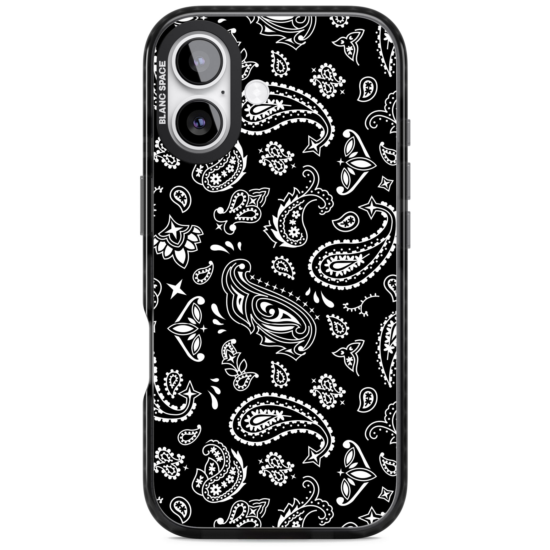 Black Bandana iPhone 17 Impact Pro Black Phone Case