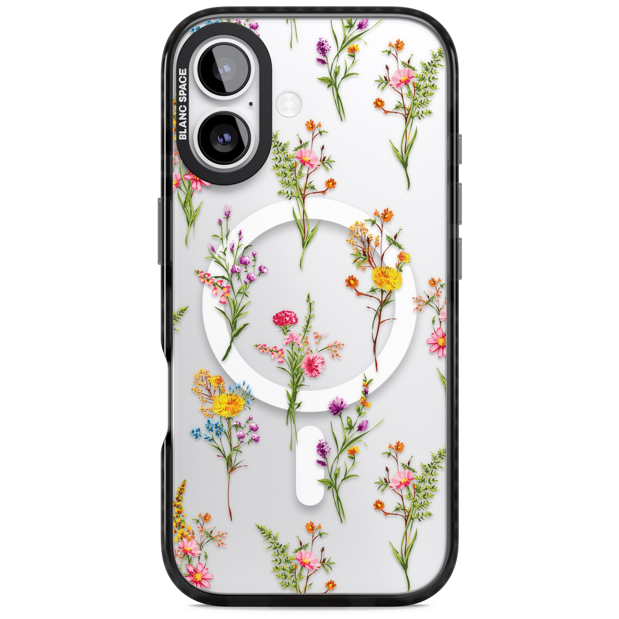 Picked Wildflowers iPhone 17 Impact Pro Black Phone Case