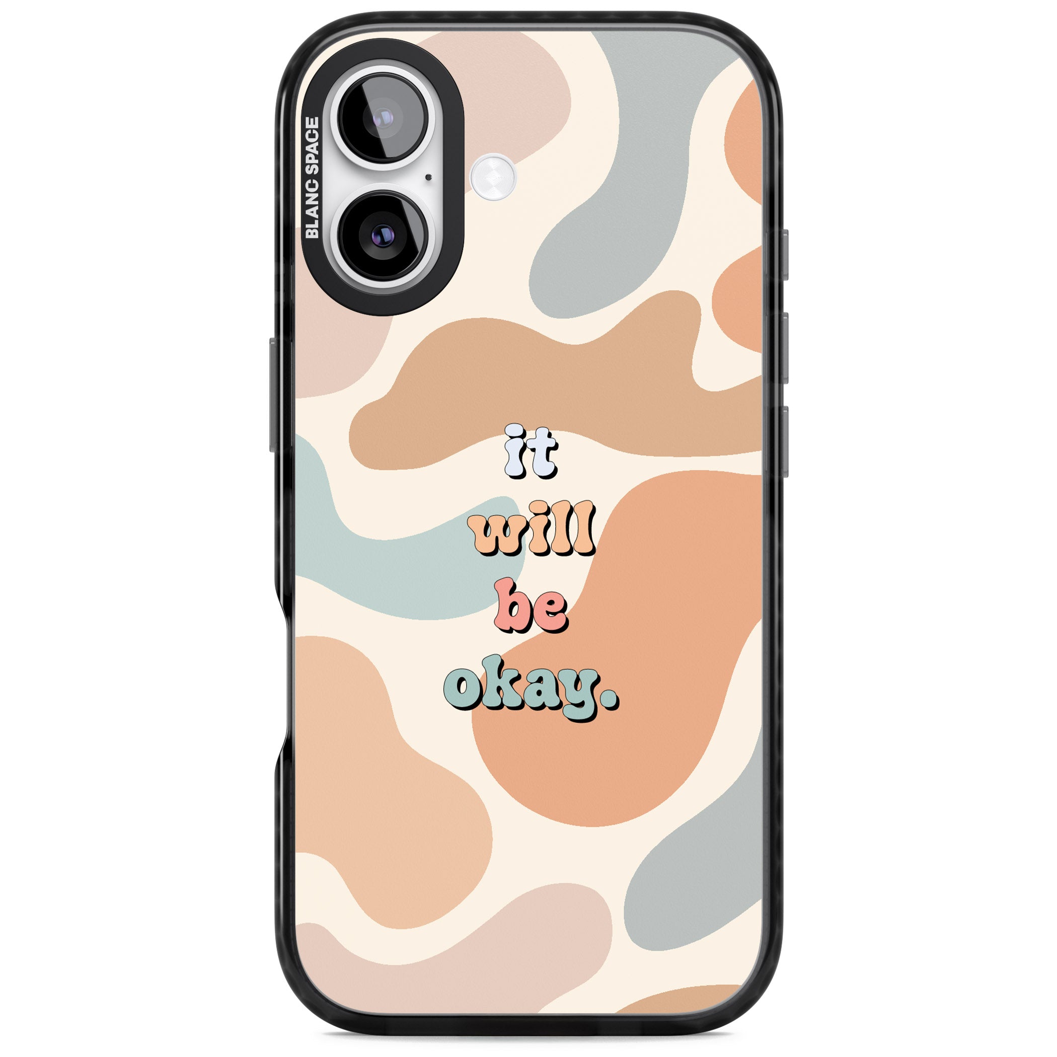 It Will Be Okay iPhone 17 Impact Pro Black Phone Case