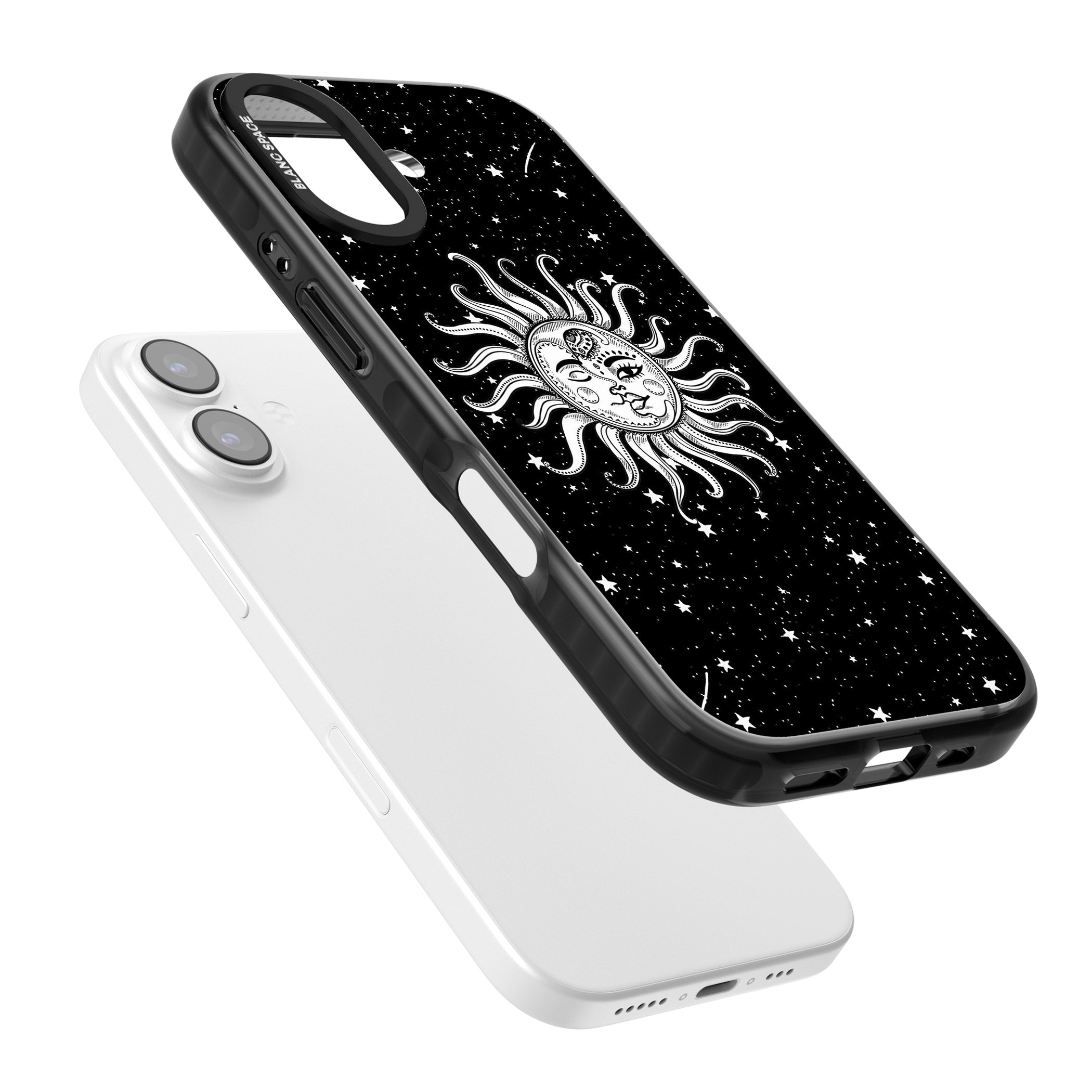 Mystic Sun Moon iPhone 17 Impact Black Phone Case Colours