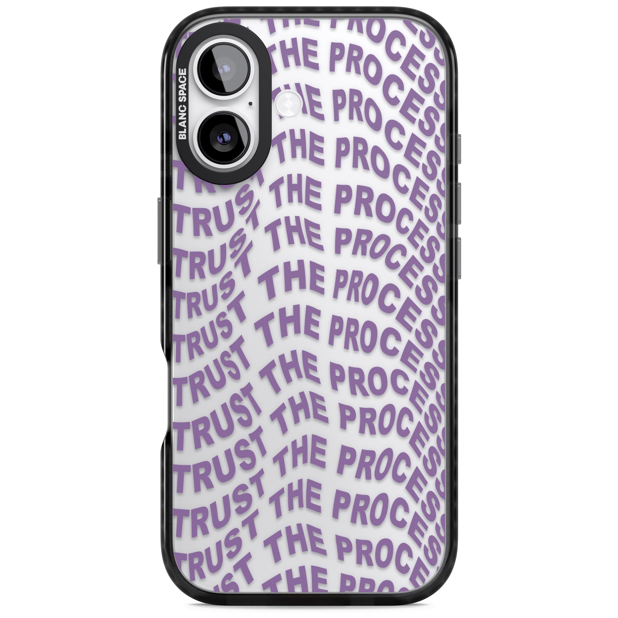 Trust The Process iPhone 17 Impact Black Phone Case