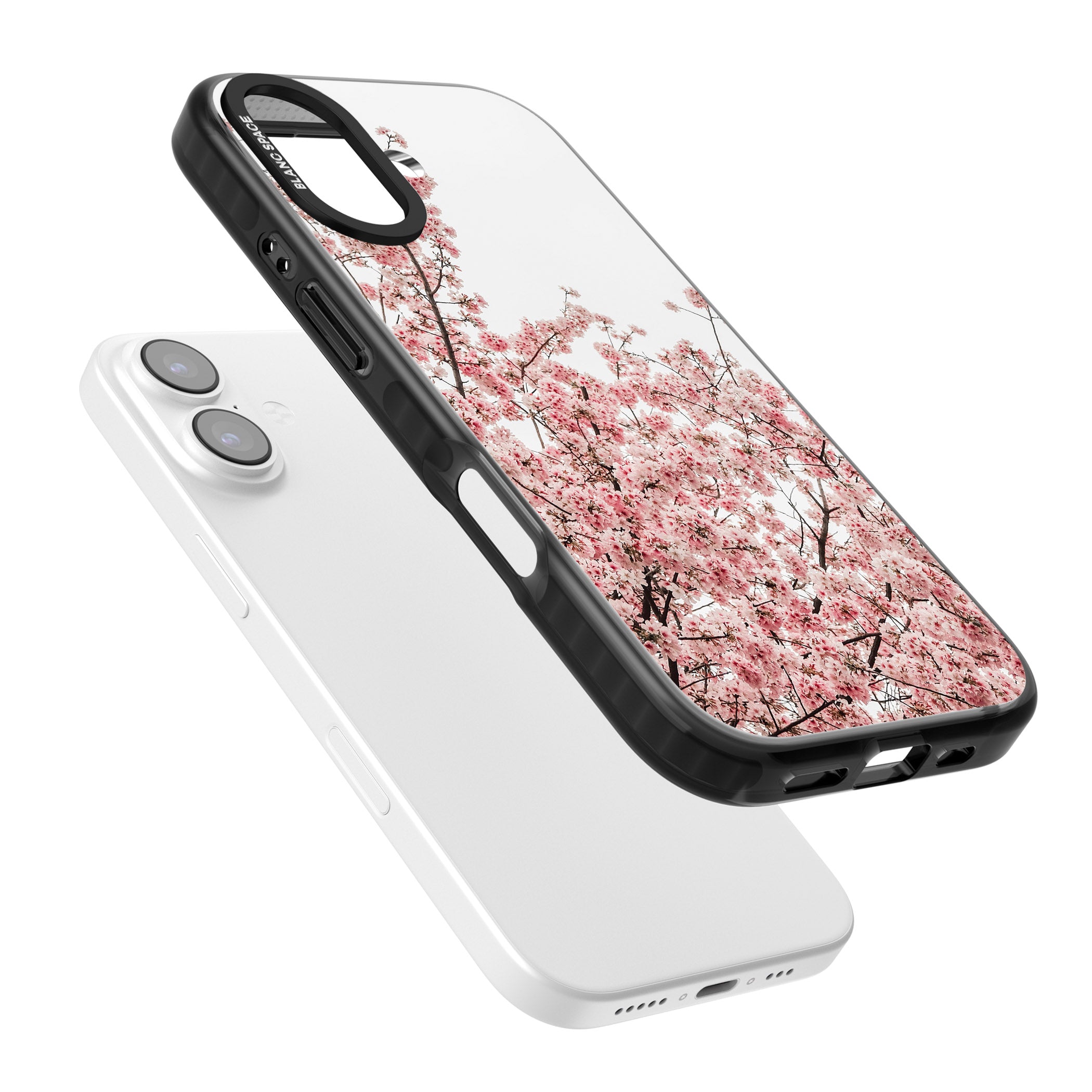 Cherry Blossom Bloom iPhone 17 Impact Black Phone Case Colours