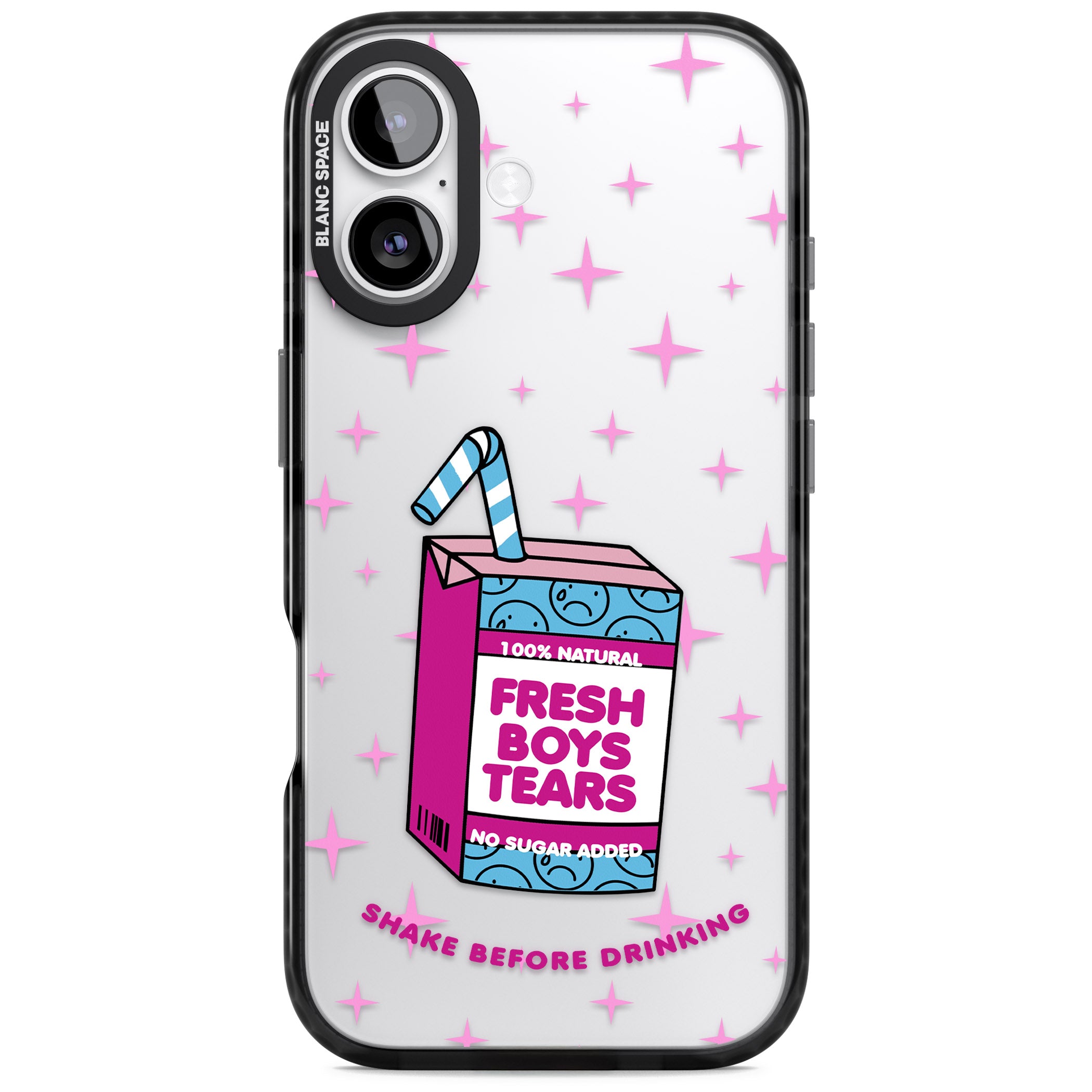 Boy Tears iPhone 17 Impact Black Phone Case