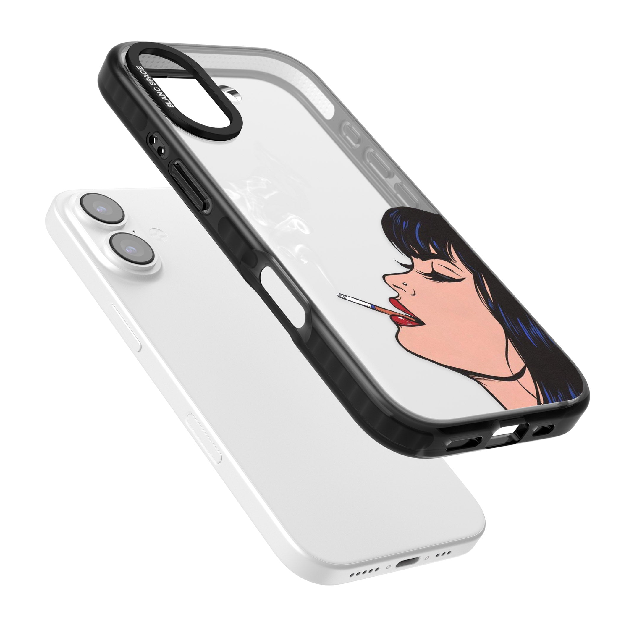 Stress Relief Pop Art iPhone 17 Impact Black Phone Case Colours