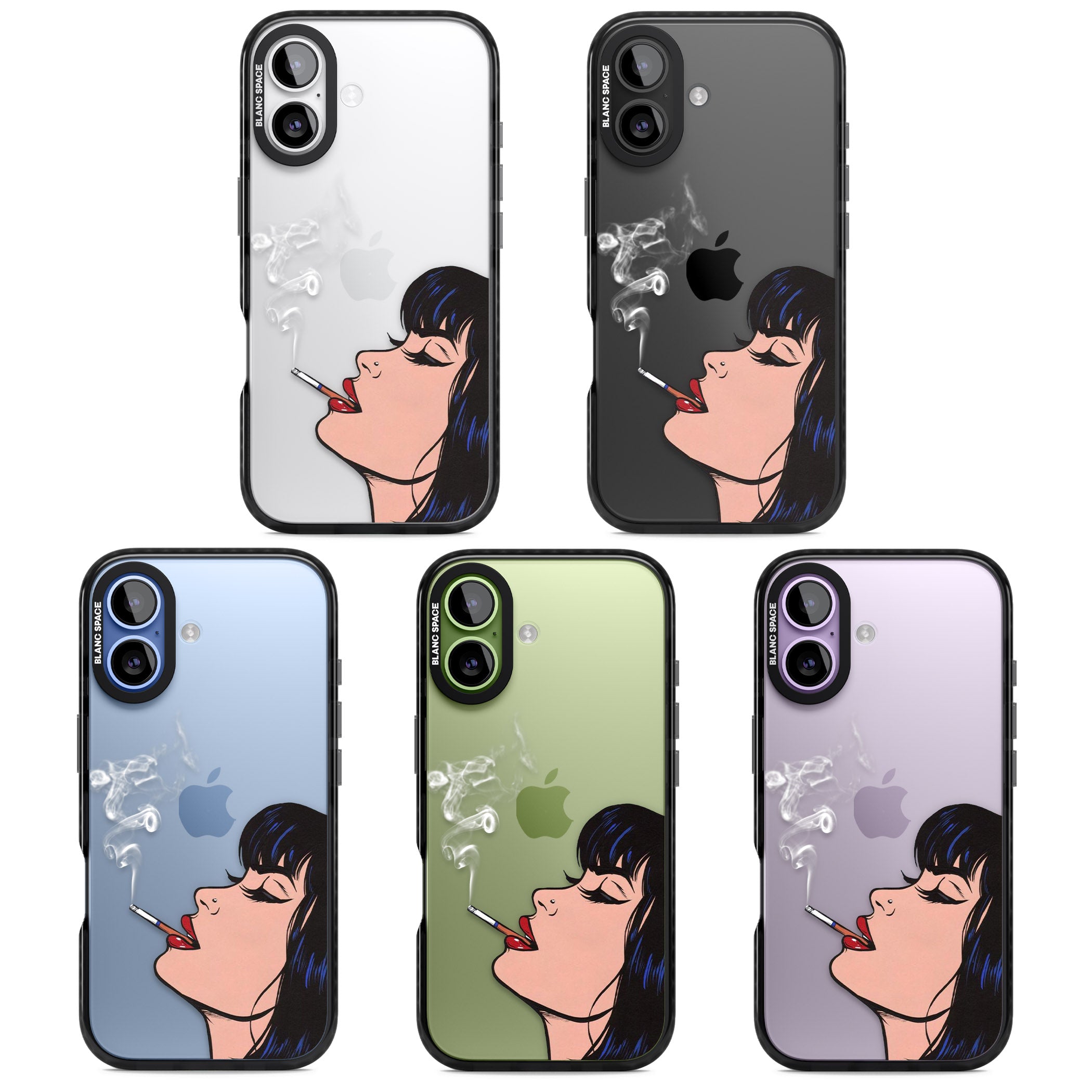 Stress Relief Pop Art iPhone 17 Impact Black Phone Case APT Impact Protection