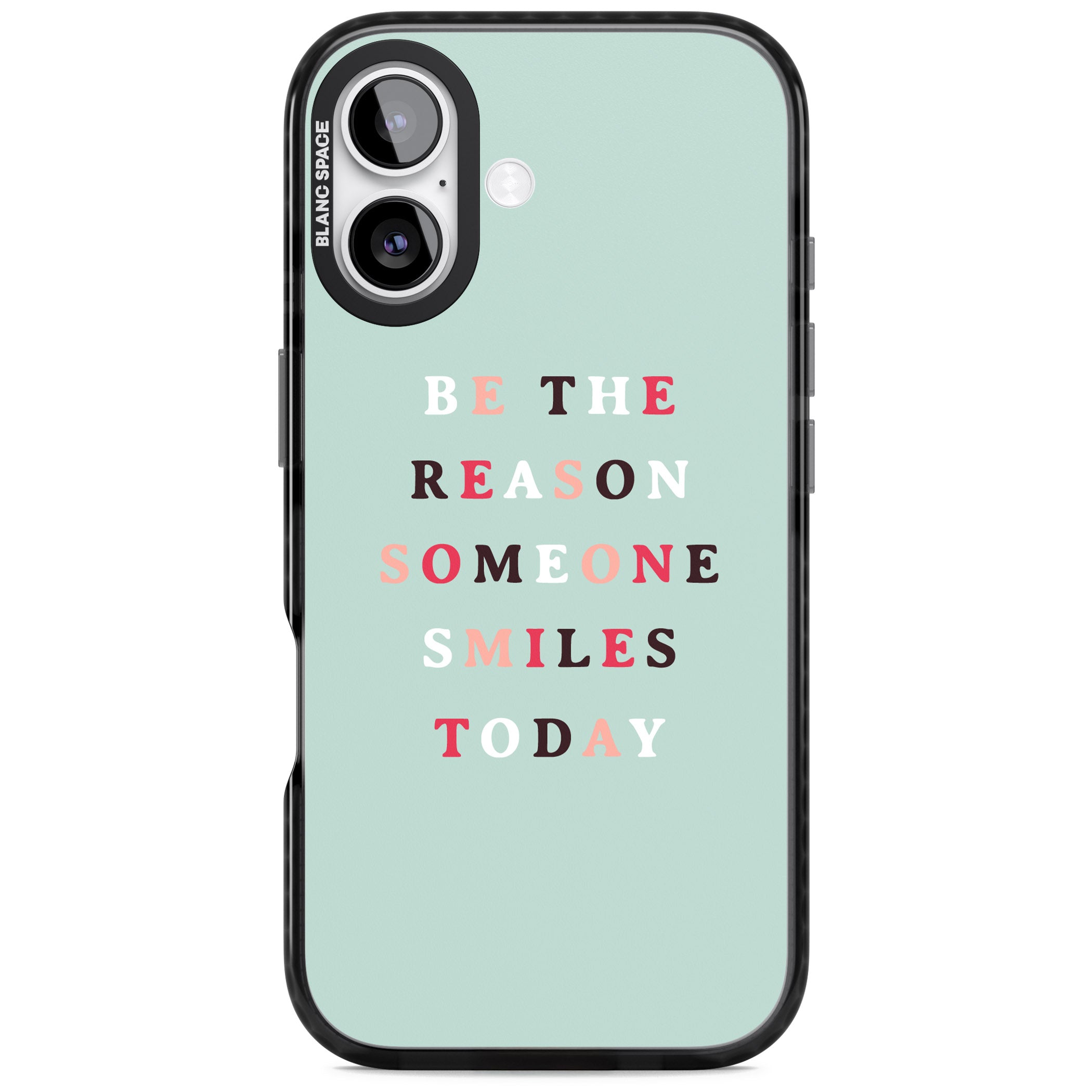 Be The Reason Quote iPhone 17 Impact Black Phone Case