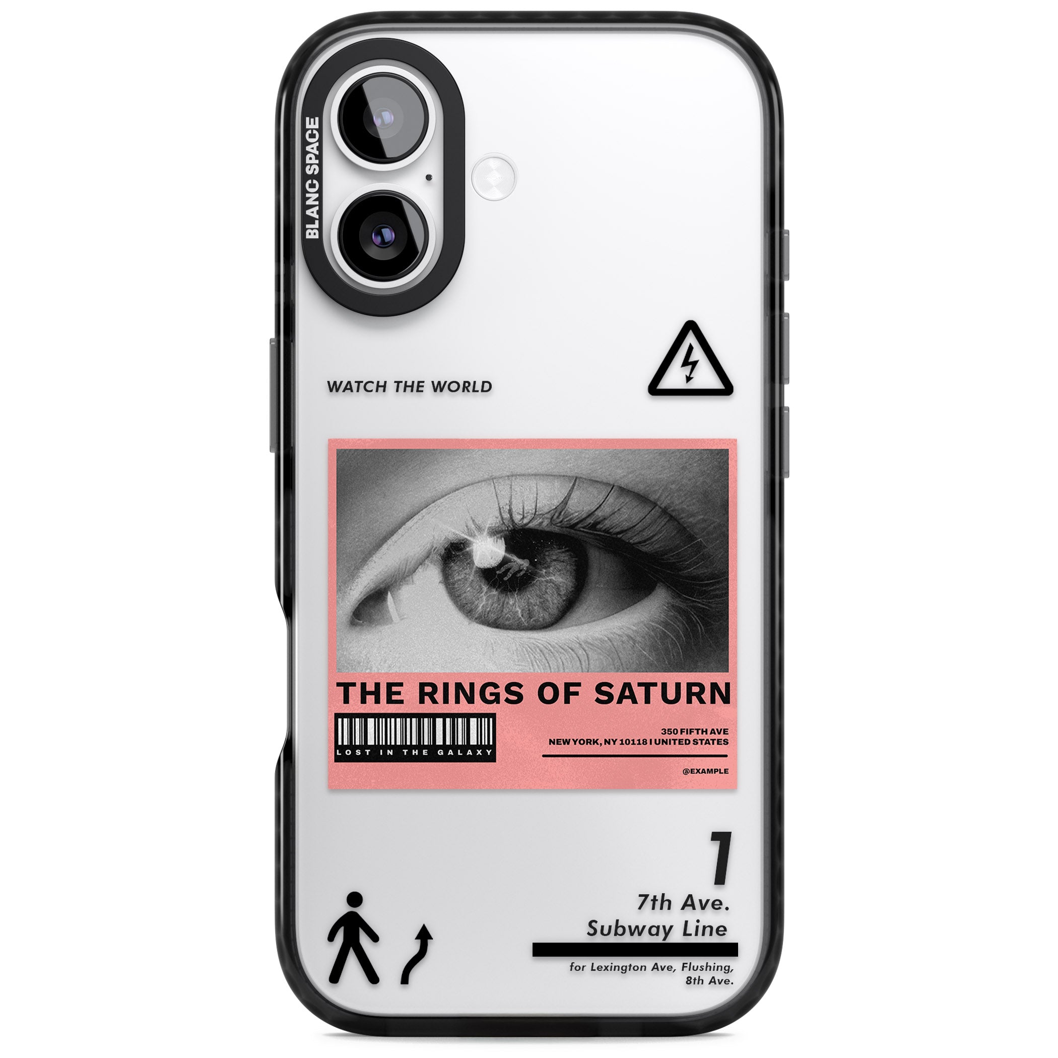 Watch The World iPhone 17 Impact Black Phone Case