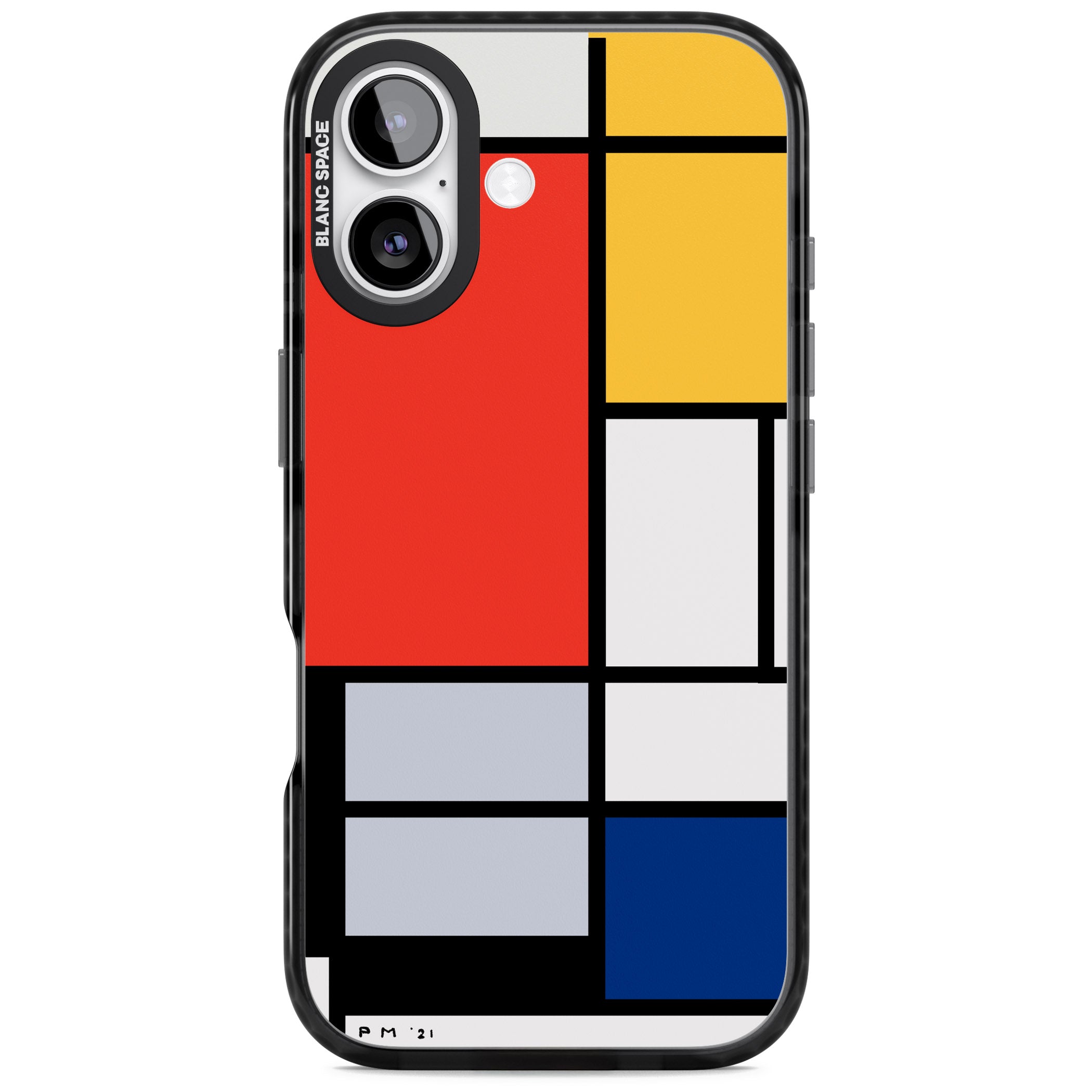 Piet Mondrian'S Composition iPhone 17 Impact Black Phone Case