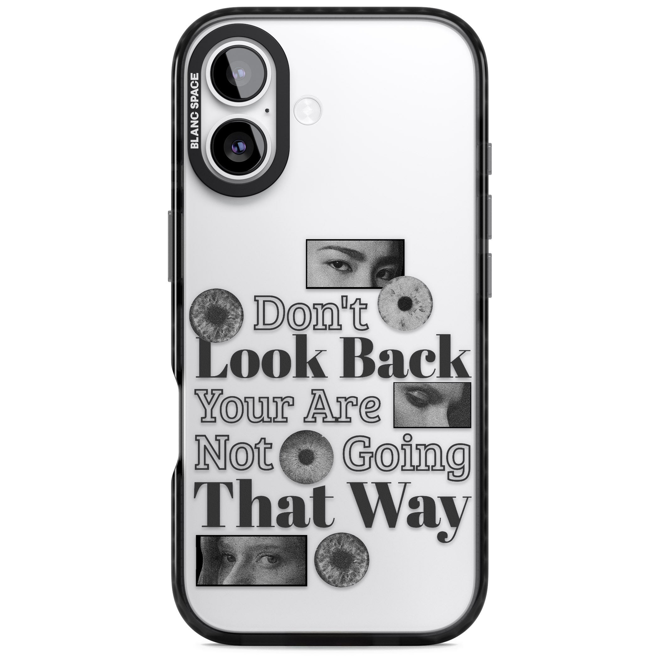 Dont Look Back iPhone 17 Impact Black Phone Case
