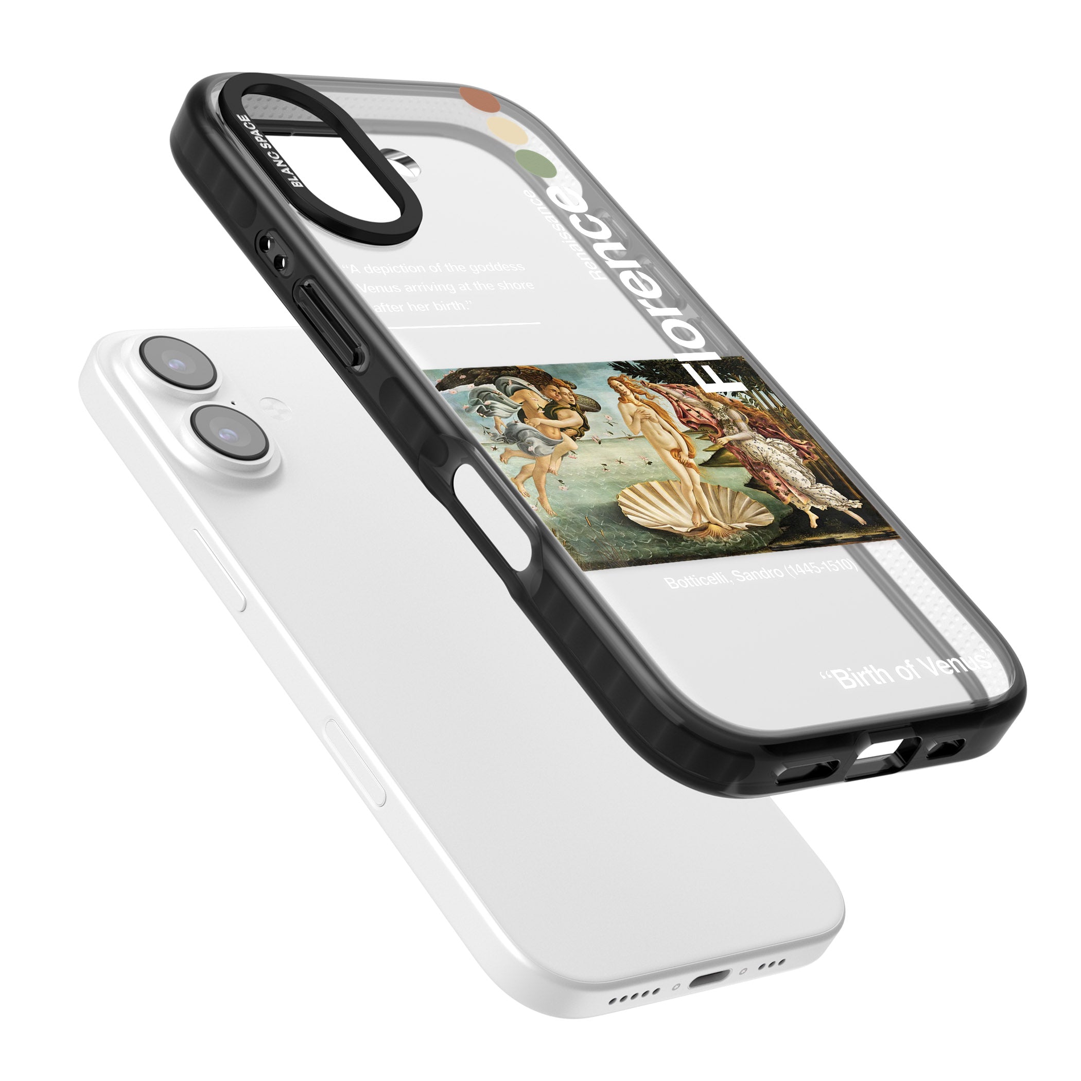 Birth Of Venus iPhone 17 Impact Black Phone Case Colours