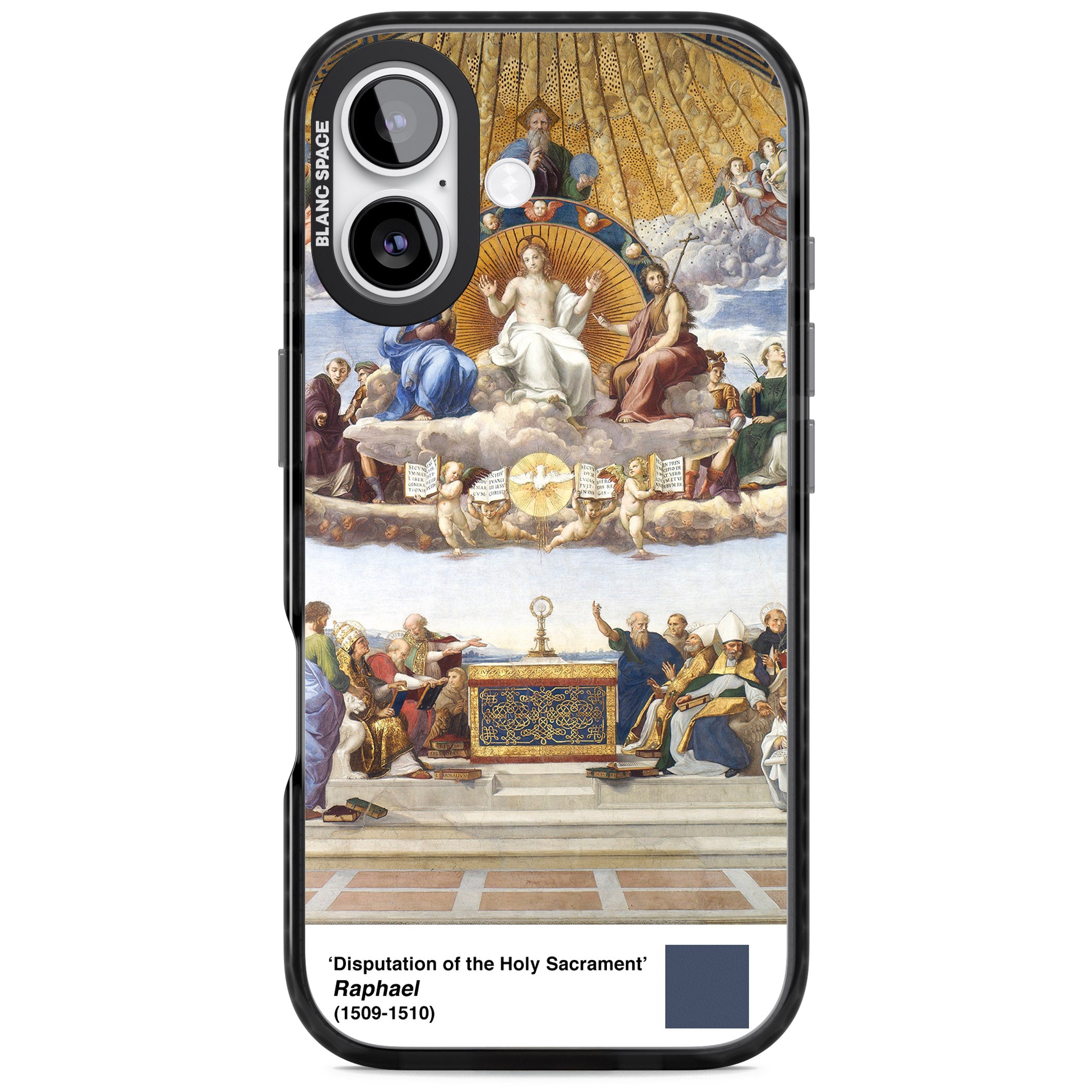 Disputation Of The Holy Sacrament iPhone 17 Impact Black Phone Case