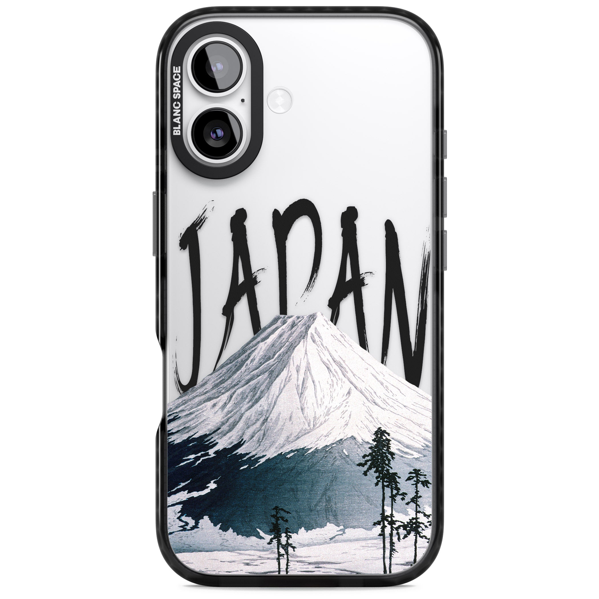 Mount Fuji Cutout iPhone 17 Impact Black Phone Case