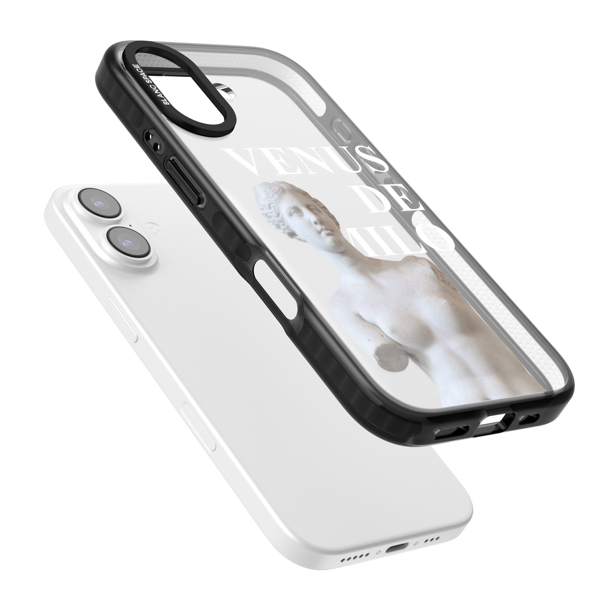 Venus De Milo Cutout iPhone 17 Impact Black Phone Case Colours