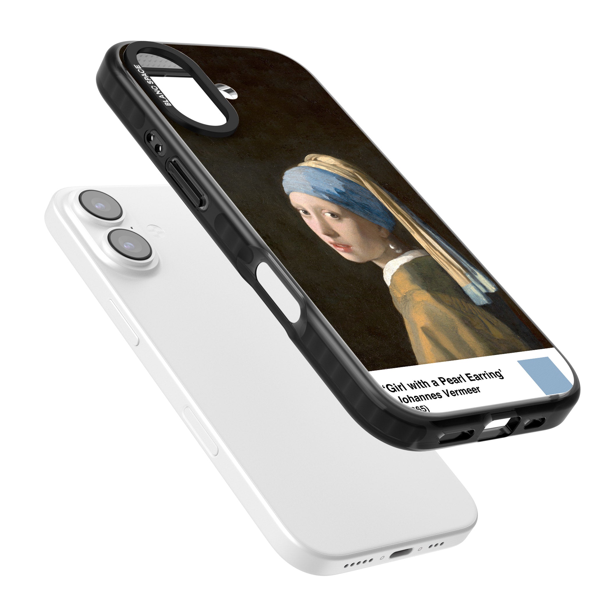 Girl With A Pearl Earring iPhone 17 Impact Black Phone Case Colours