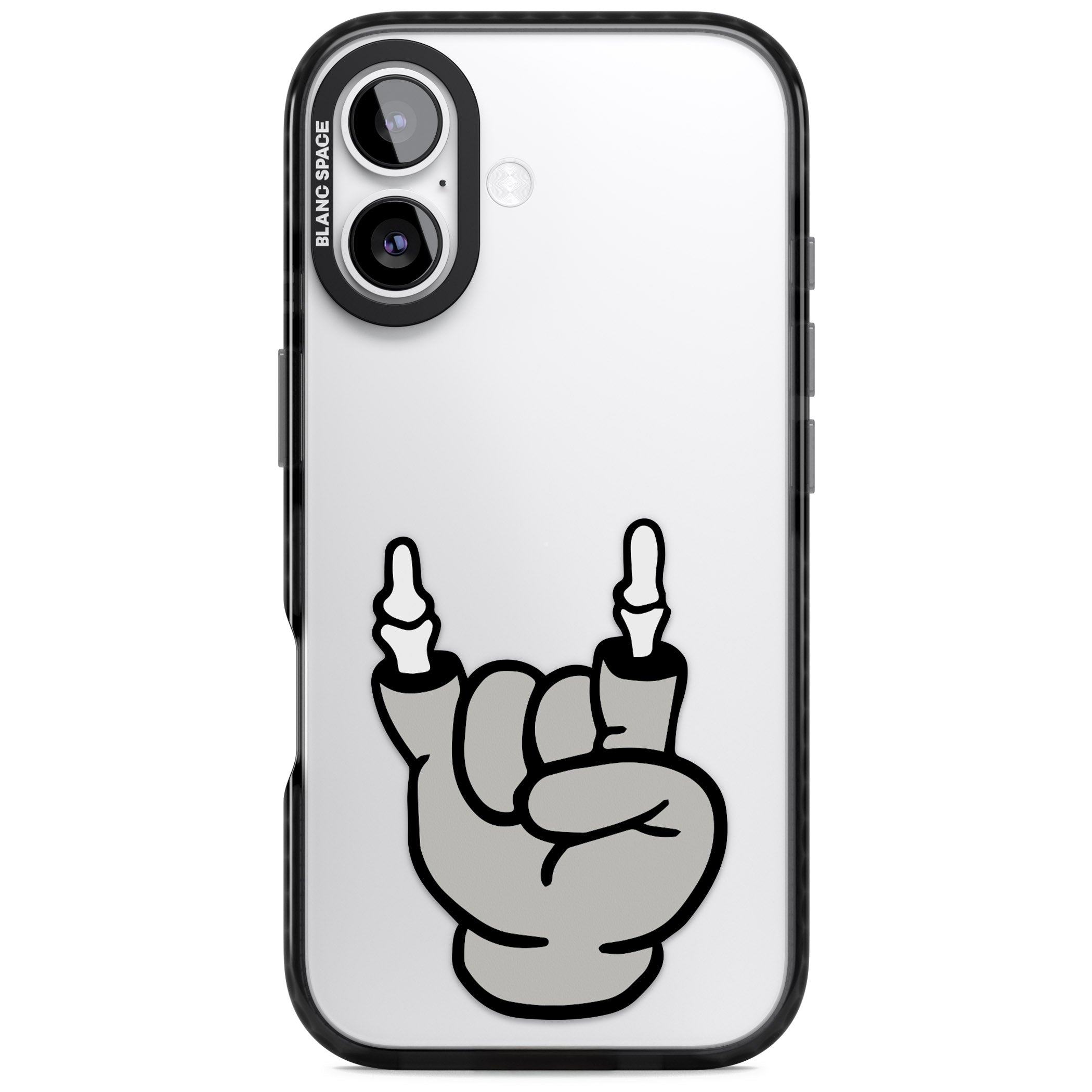 Rock 'Til You Drop iPhone 17 Impact Black Phone Case