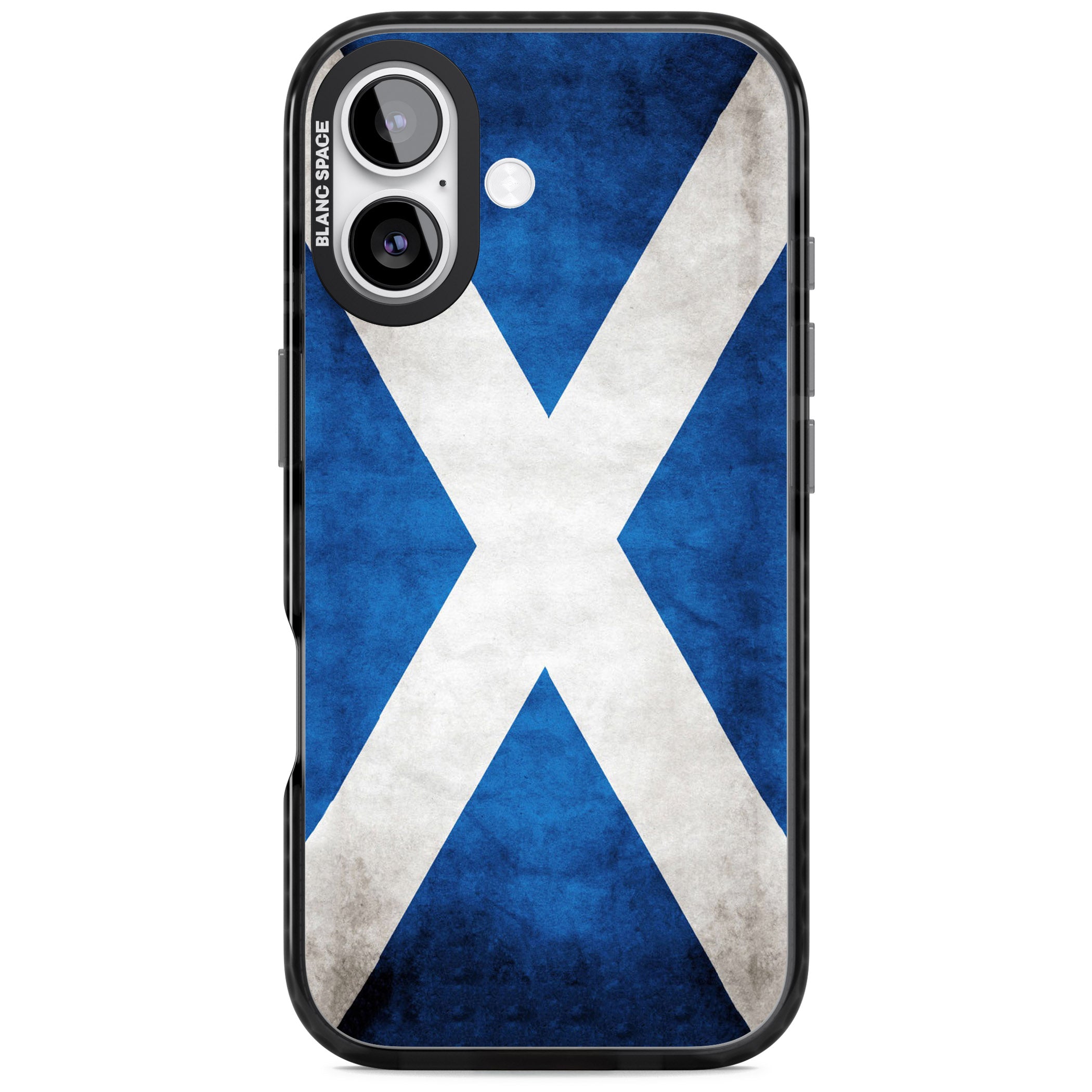 Scotland Saltire Flag iPhone 17 Impact Black Phone Case