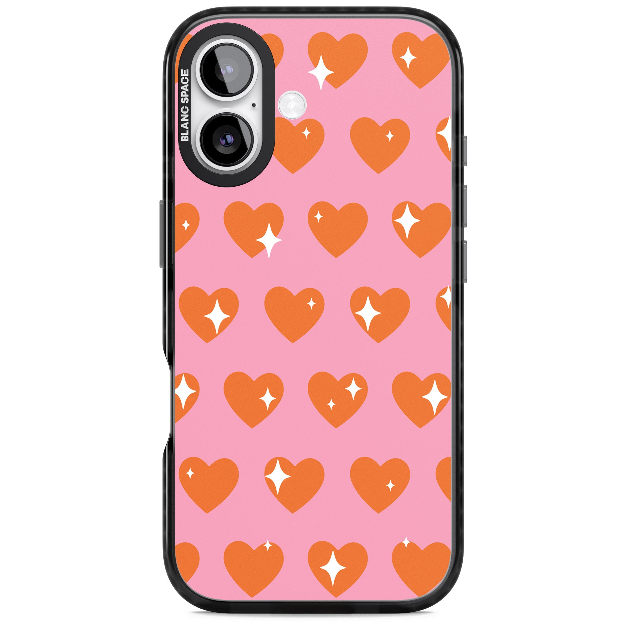 Sweet Hearts (Sunset) iPhone 17 Impact Black Phone Case